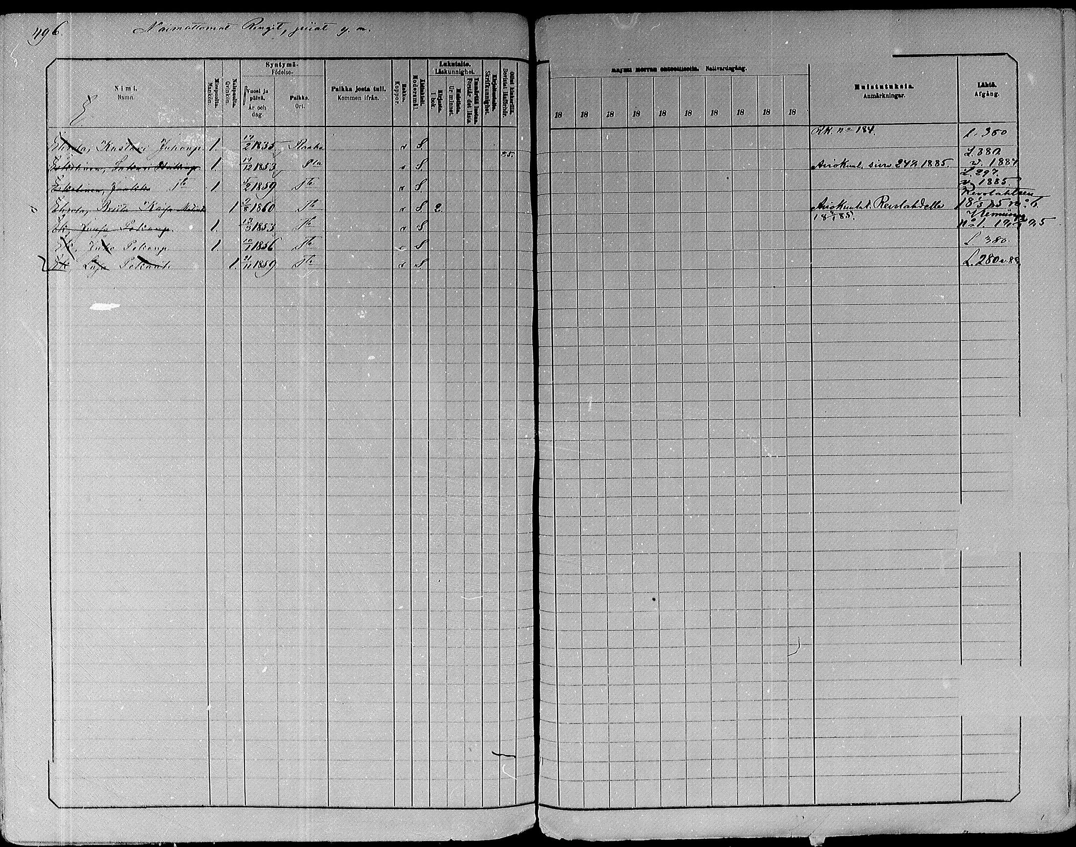[ ../kirjat/Kirkonkirjat/paavola/rippikirja_1882-1891_mko132-150/kuvat/474.jpg ]