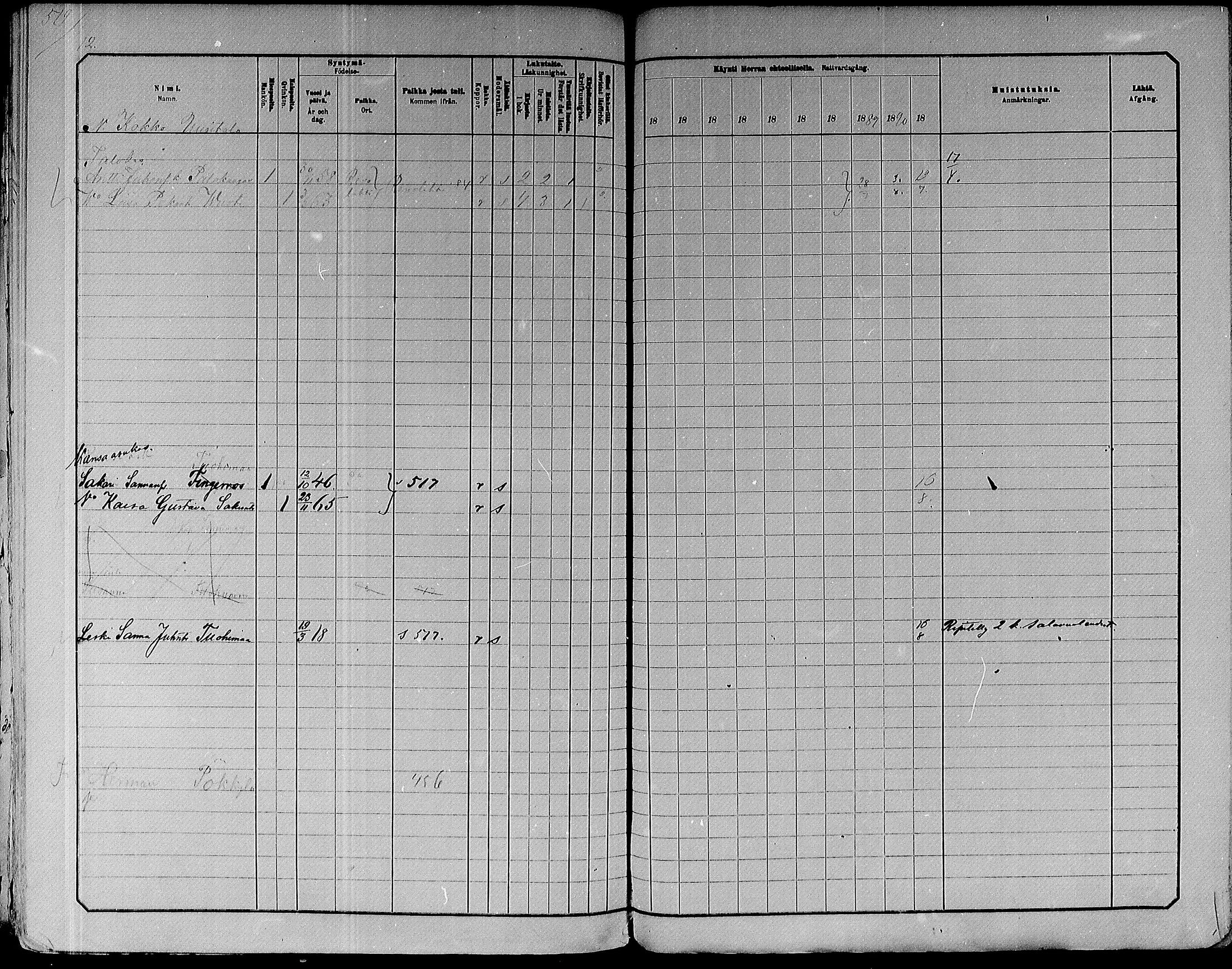 [ ../kirjat/Kirkonkirjat/paavola/rippikirja_1882-1891_mko132-150/kuvat/493.jpg ]
