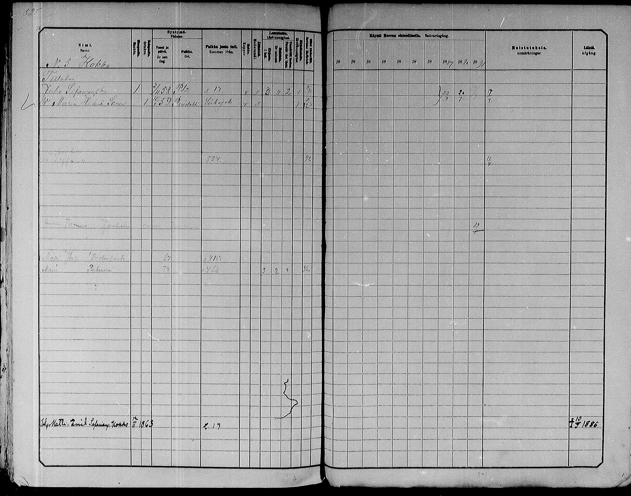 [ ../kirjat/Kirkonkirjat/paavola/rippikirja_1882-1891_mko132-150/kuvat/499.jpg ]