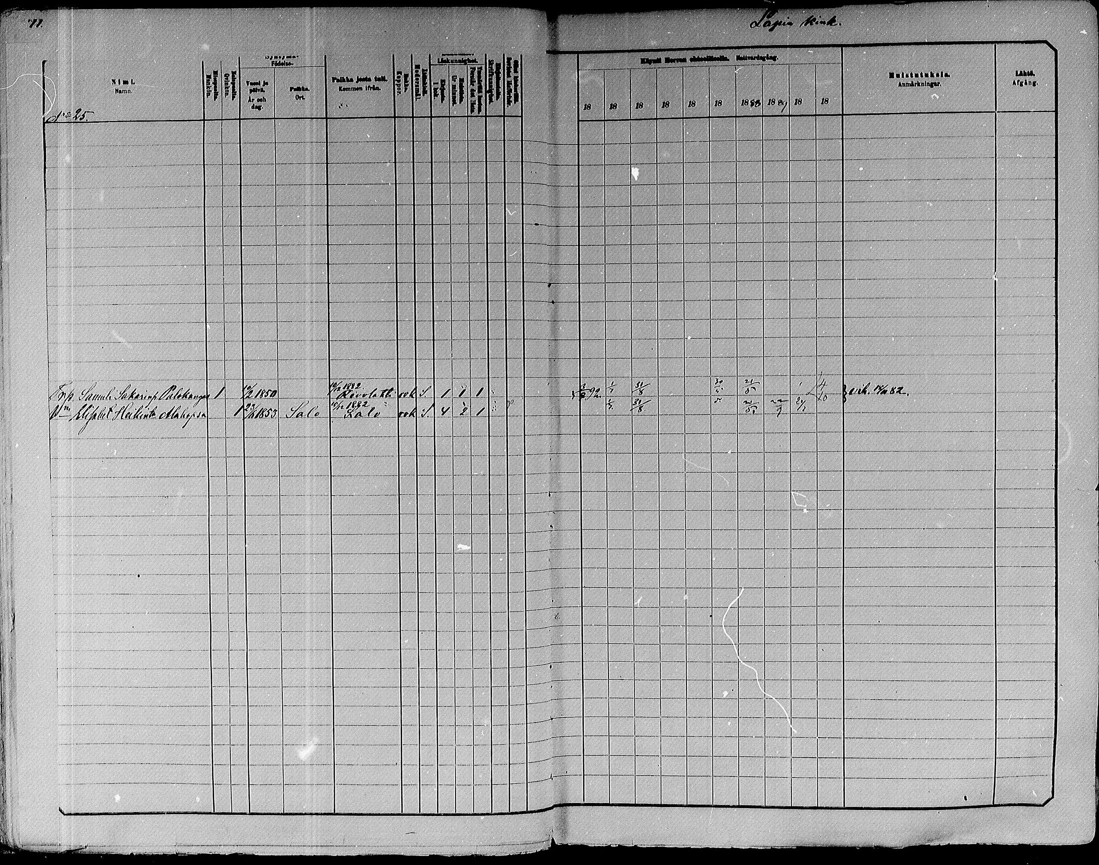 [ ../kirjat/Kirkonkirjat/paavola/rippikirja_1882-1891_mko132-150/kuvat/53.jpg ]
