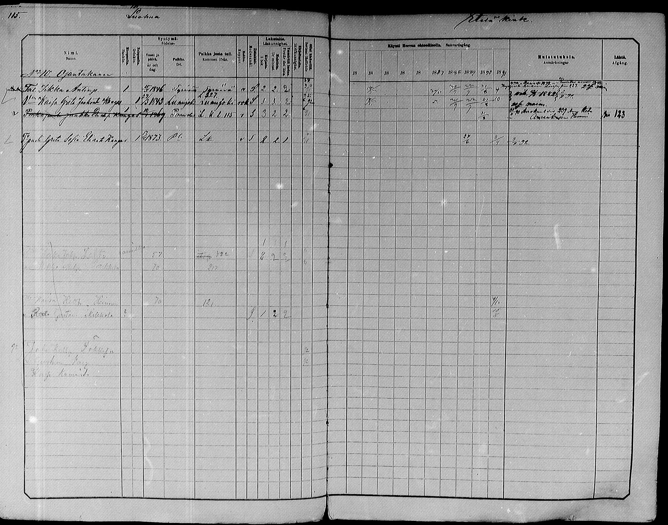 [ ../kirjat/Kirkonkirjat/paavola/rippikirja_1882-1891_mko132-150/kuvat/97.jpg ]