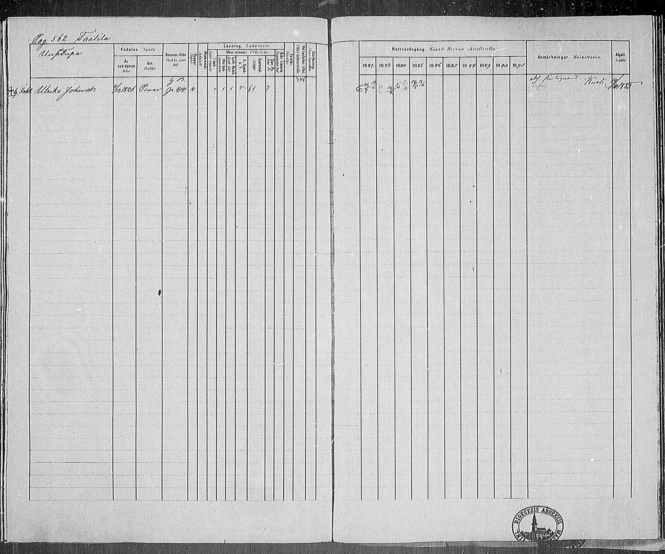 [ ../kirjat/Kirkonkirjat/paimio/rippikirja_1882-1891_mko102-124/kuvat/543.jpg ]