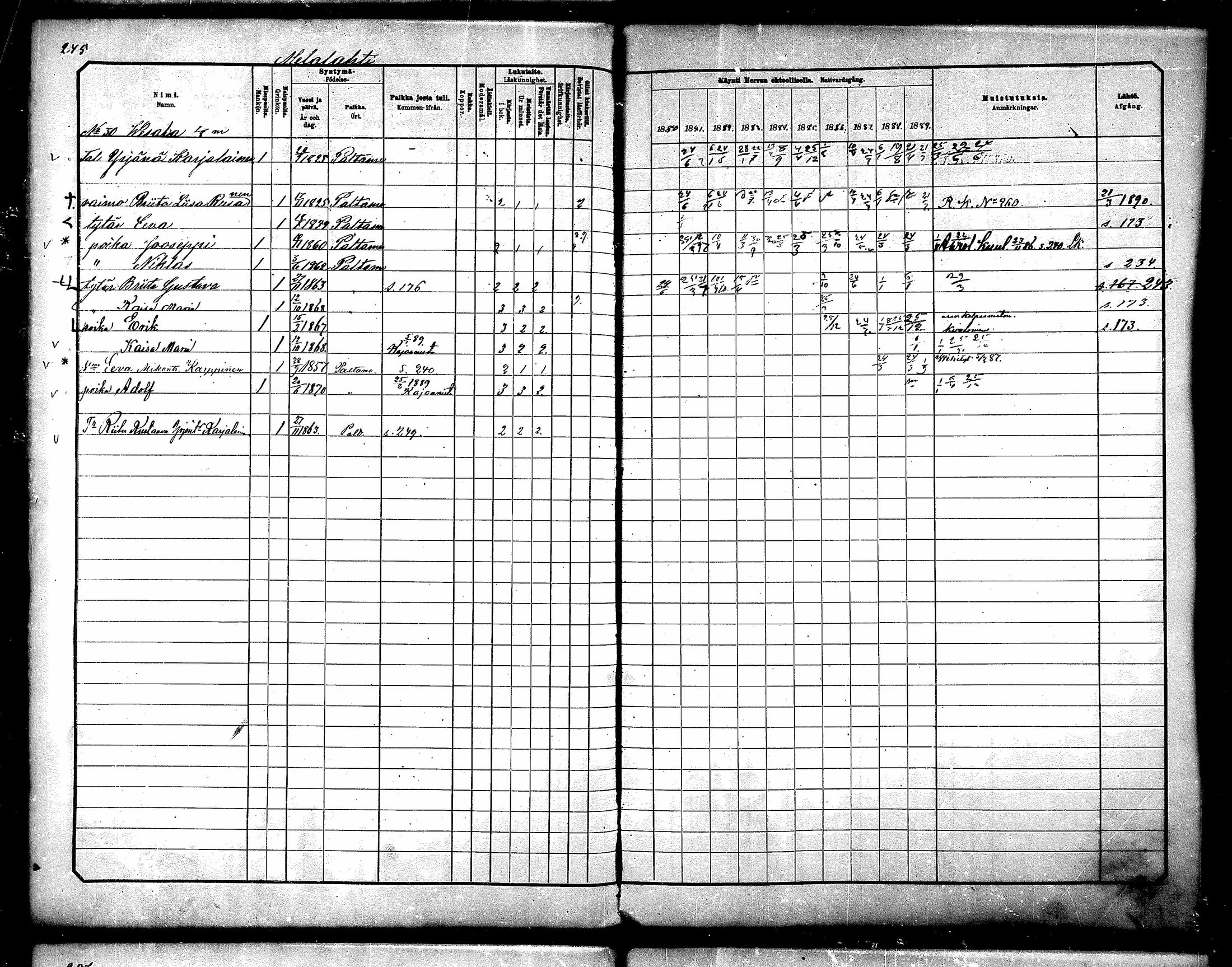 [ ../kirjat/Kirkonkirjat/paltamo/rippikirja_1880-1890_mko44-60/kuvat/223.jpg ]