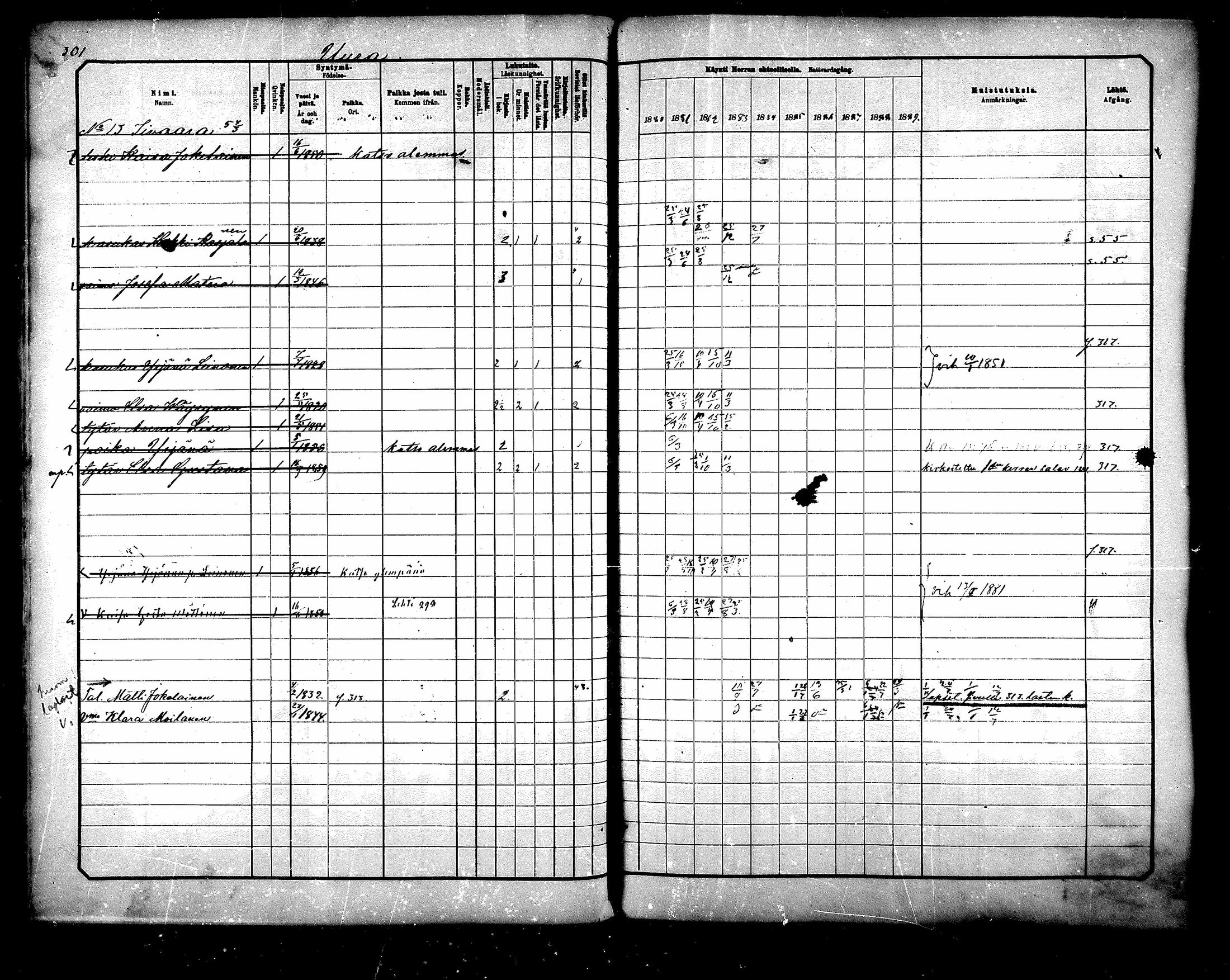 [ ../kirjat/Kirkonkirjat/paltamo/rippikirja_1880-1890_mko44-60/kuvat/269.jpg ]