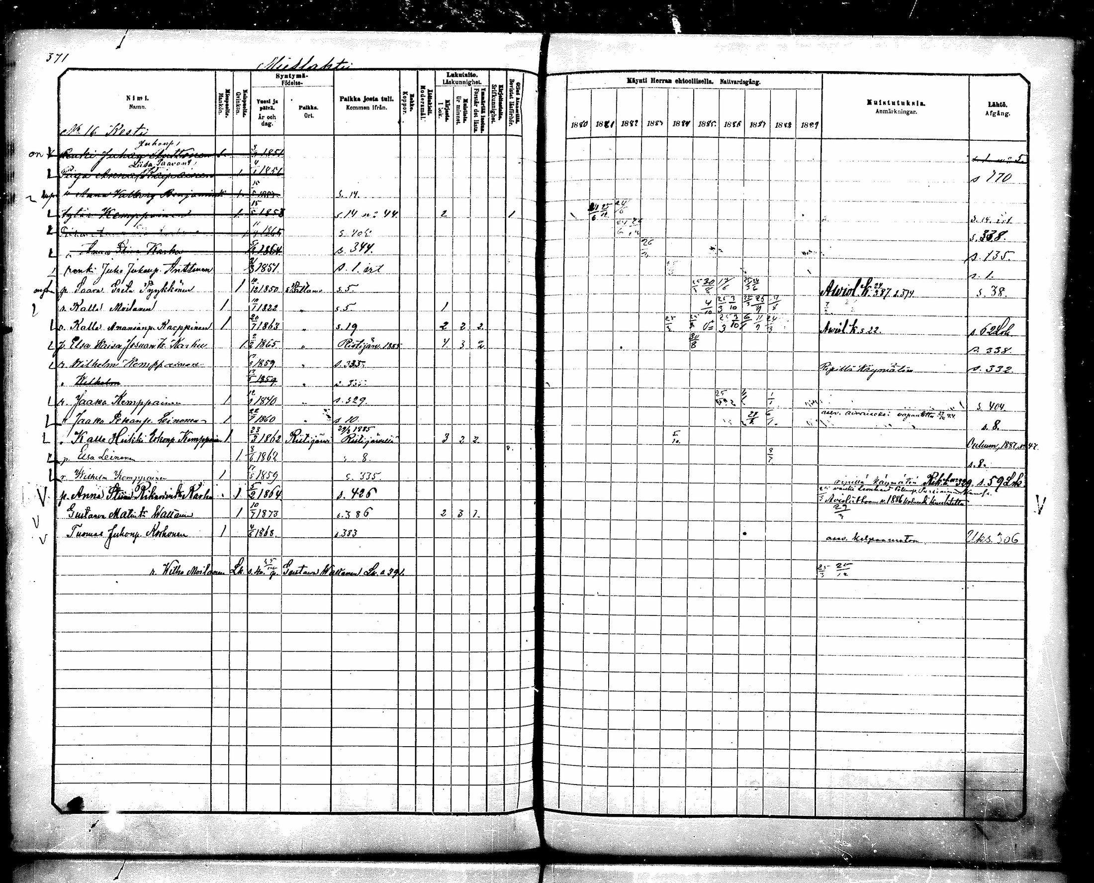 [ ../kirjat/Kirkonkirjat/paltamo/rippikirja_1880-1890_mko44-60/kuvat/333.jpg ]
