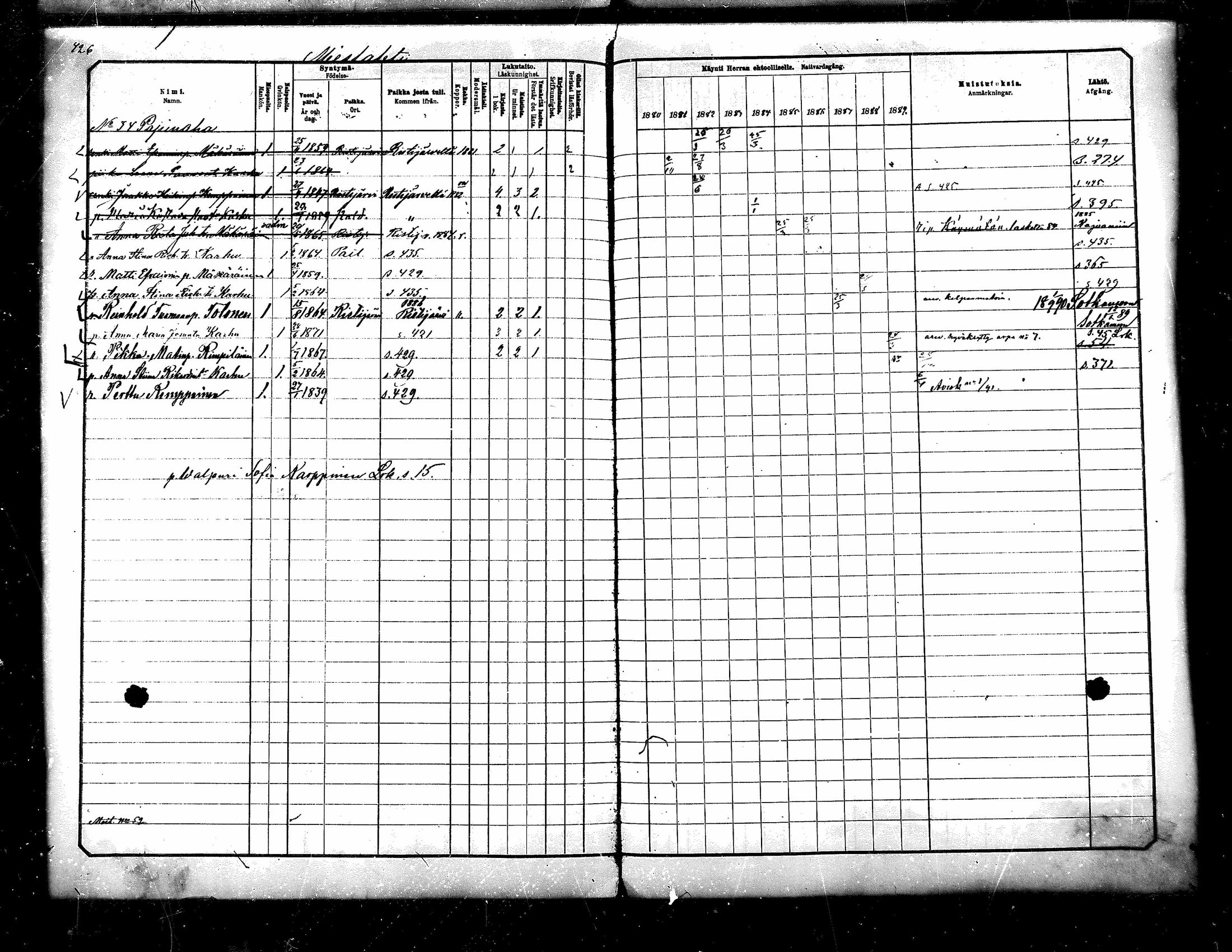 [ ../kirjat/Kirkonkirjat/paltamo/rippikirja_1880-1890_mko44-60/kuvat/386.jpg ]
