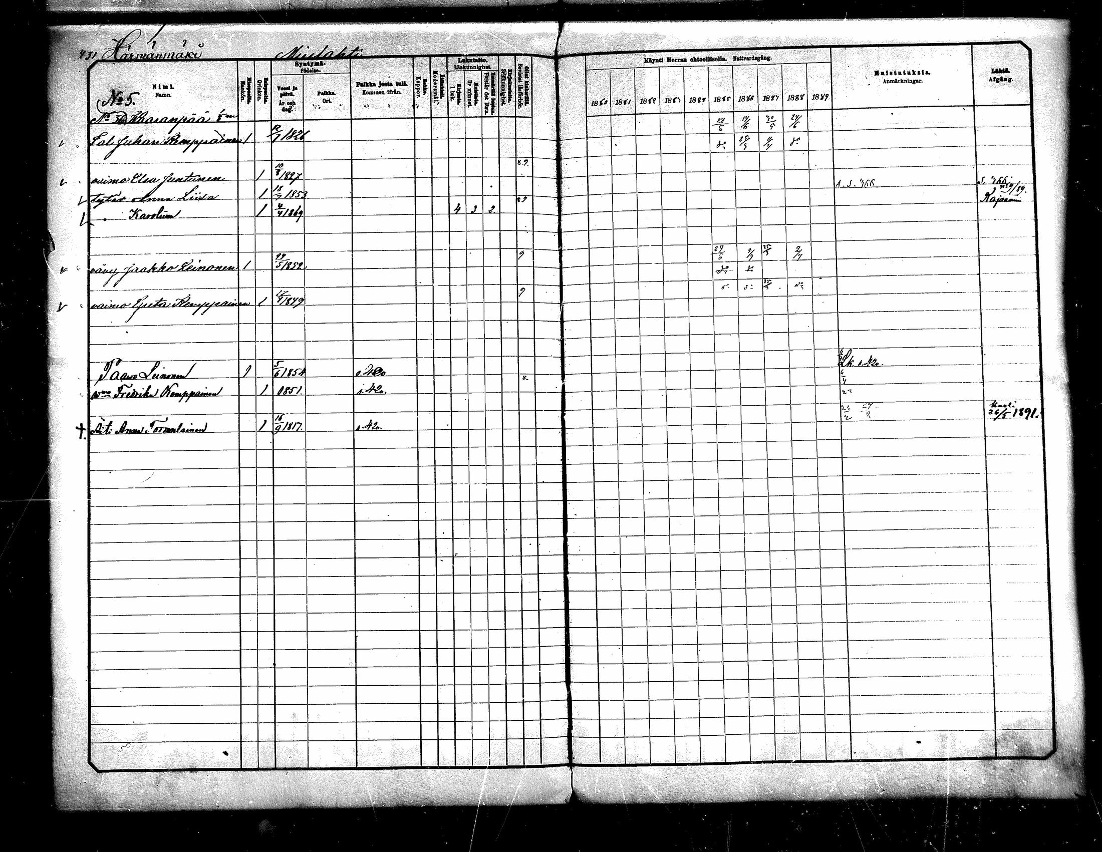 [ ../kirjat/Kirkonkirjat/paltamo/rippikirja_1880-1890_mko44-60/kuvat/390.jpg ]