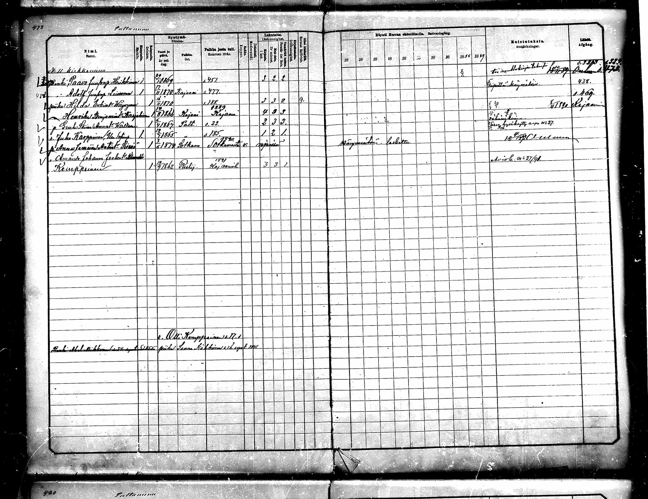 [ ../kirjat/Kirkonkirjat/paltamo/rippikirja_1880-1890_mko44-60/kuvat/432.jpg ]
