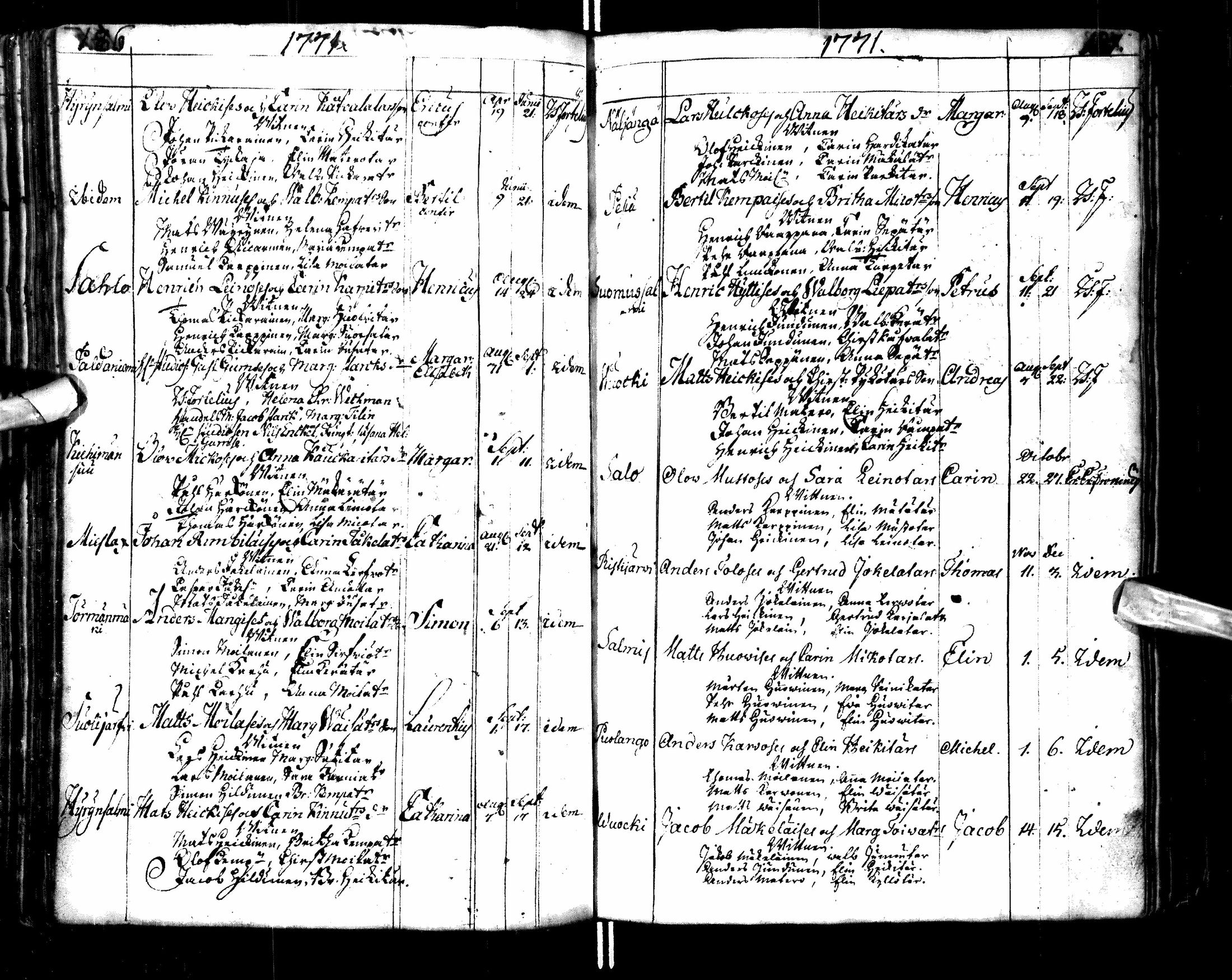 [ ../kirjat/Kirkonkirjat/paltamo/syntyneet-vihityt-kuolleet_1767-1781_ik185/kuvat/97.jpg ]
