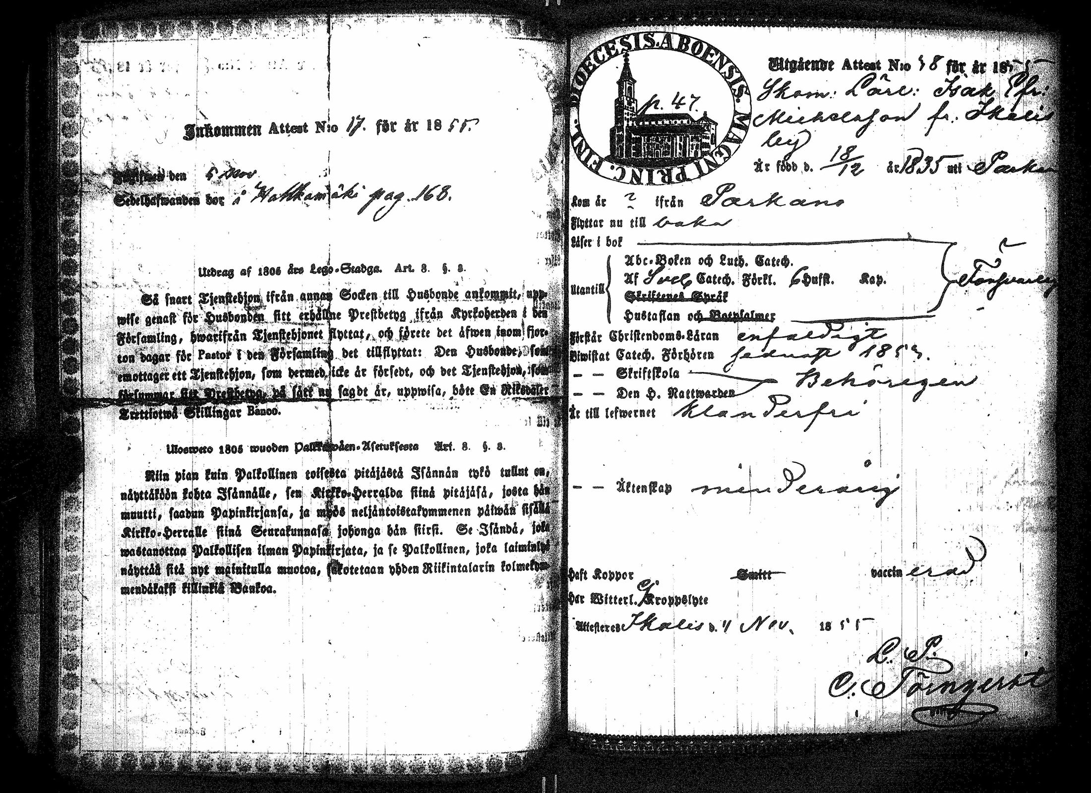 [ ../kirjat/Kirkonkirjat/parkano/muuttokirjoja_1832-1857_jk637b-638/kuvat/839.jpg ]
