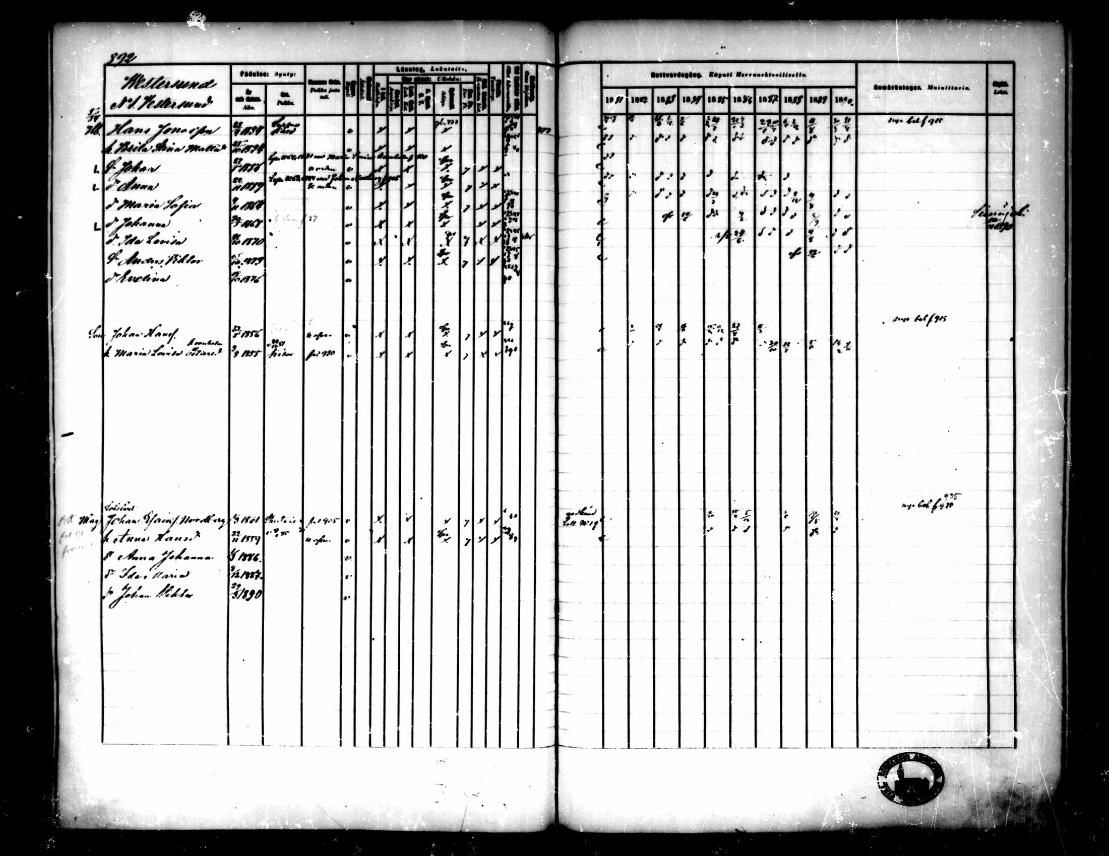 [ ../kirjat/Kirkonkirjat/pedersore/rippikirja_1881-1890_mko263-276/kuvat/264.jpg ]
