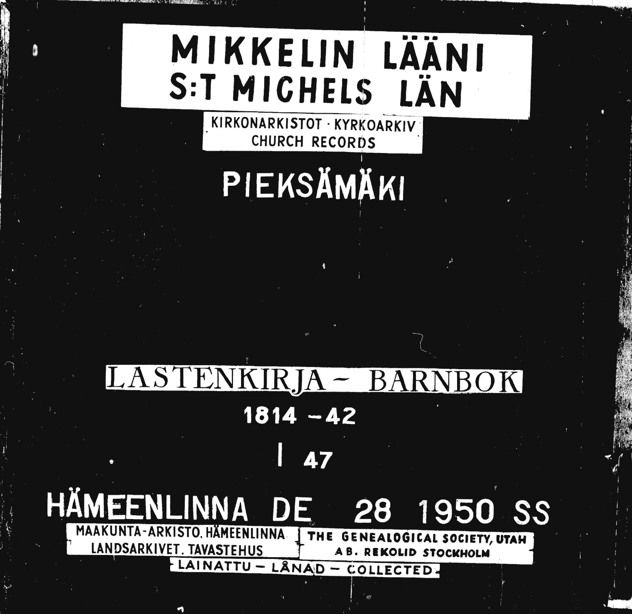 [ ../kirjat/Kirkonkirjat/pieksamaki/lastenkirja_1814-1842_msrk_tk1420-1421/kuvat/1.jpg ]