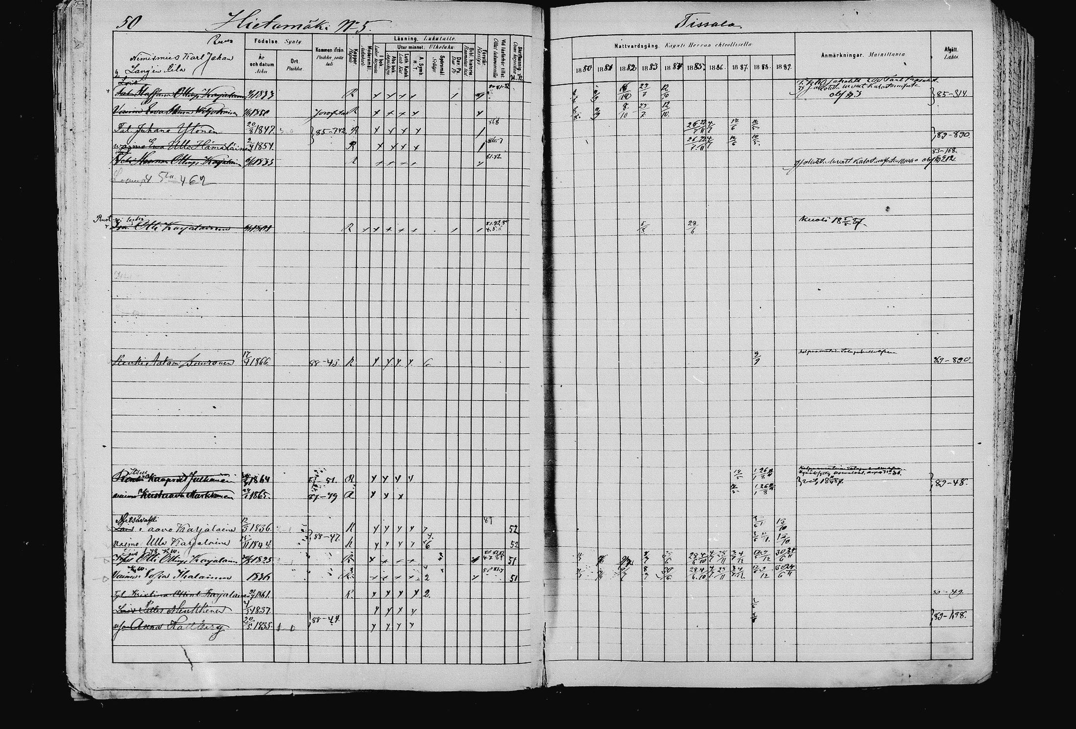[ ../kirjat/Kirkonkirjat/pieksamaki/rippikirja_1880-1889_msrk_mko133-165/kuvat/50.jpg ]