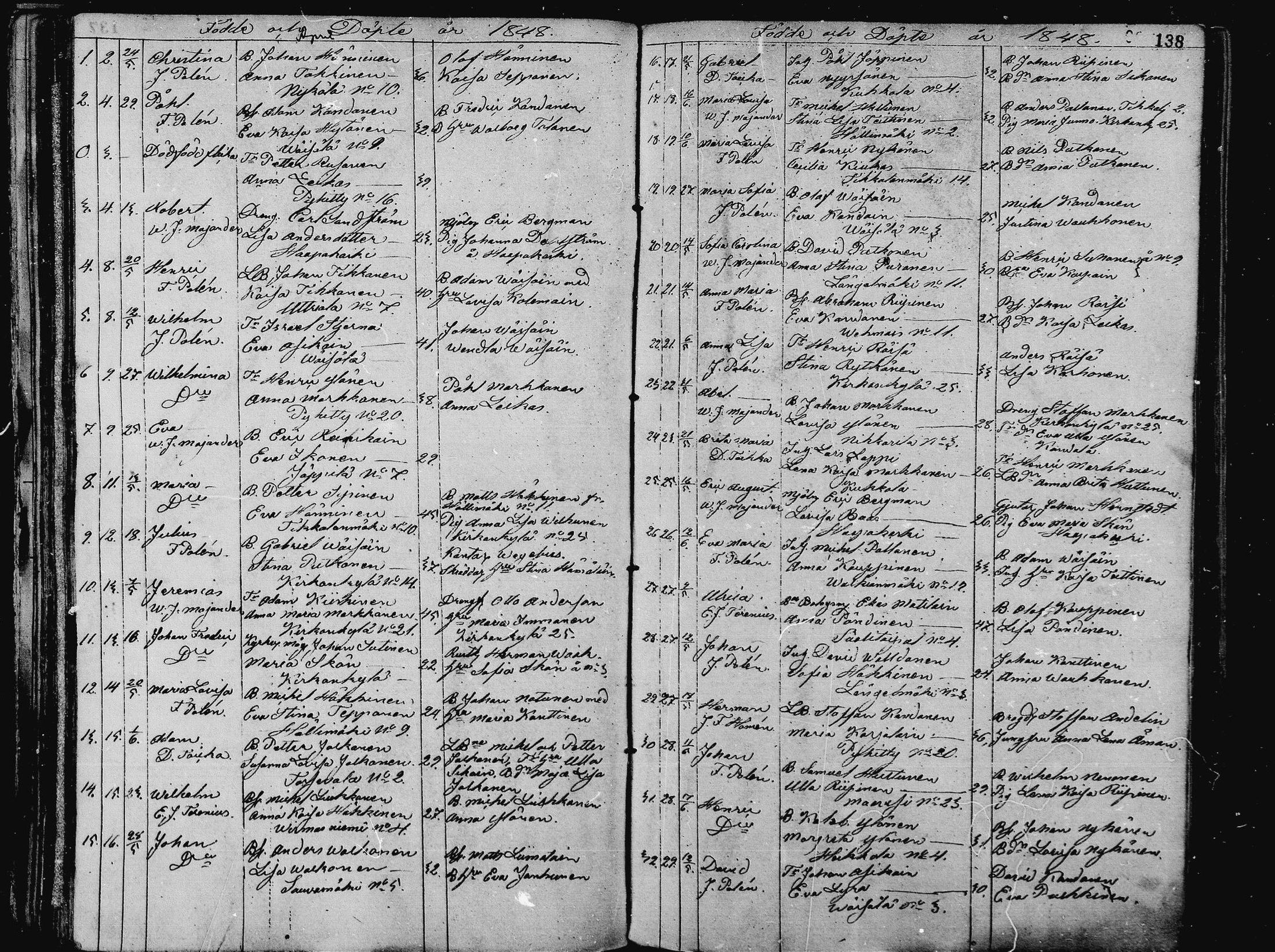 [ ../kirjat/Kirkonkirjat/pieksamaki/syntyneet_1836-1862_msrk_mko1-11/kuvat/138.jpg ]