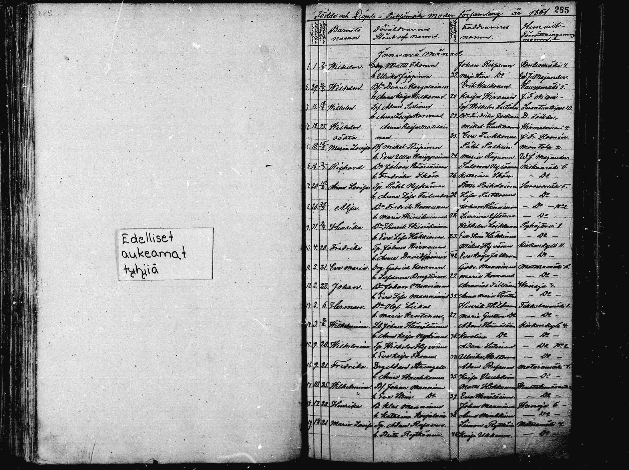 [ ../kirjat/Kirkonkirjat/pieksamaki/syntyneet_1836-1862_msrk_mko1-11/kuvat/283.jpg ]