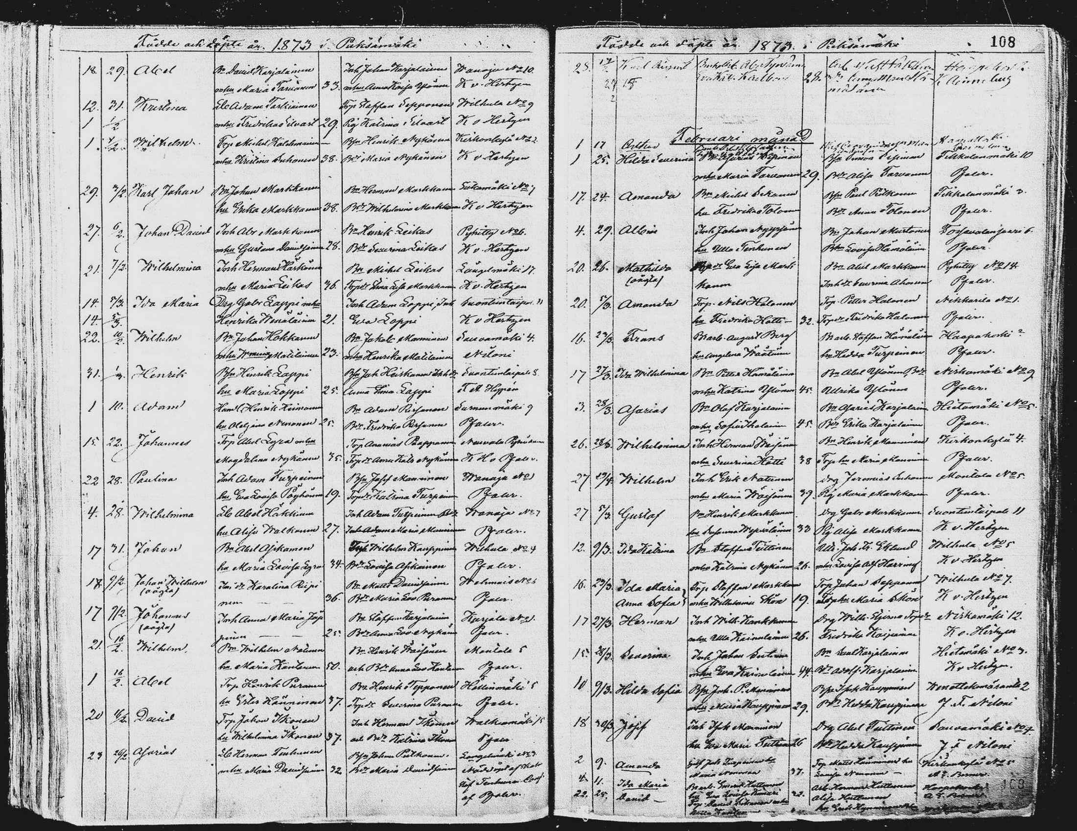 [ ../kirjat/Kirkonkirjat/pieksamaki/syntyneet_1863-1884_msrk_mko12-20/kuvat/109.jpg ]