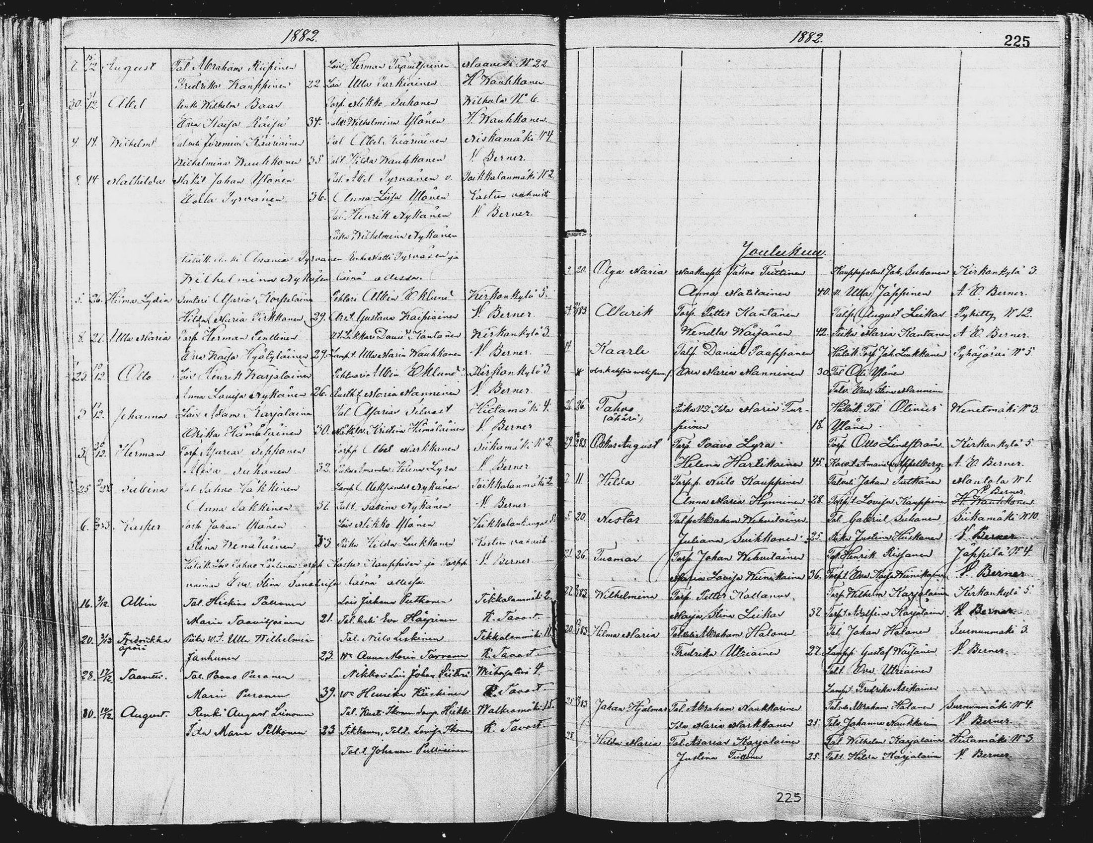 [ ../kirjat/Kirkonkirjat/pieksamaki/syntyneet_1863-1884_msrk_mko12-20/kuvat/226.jpg ]