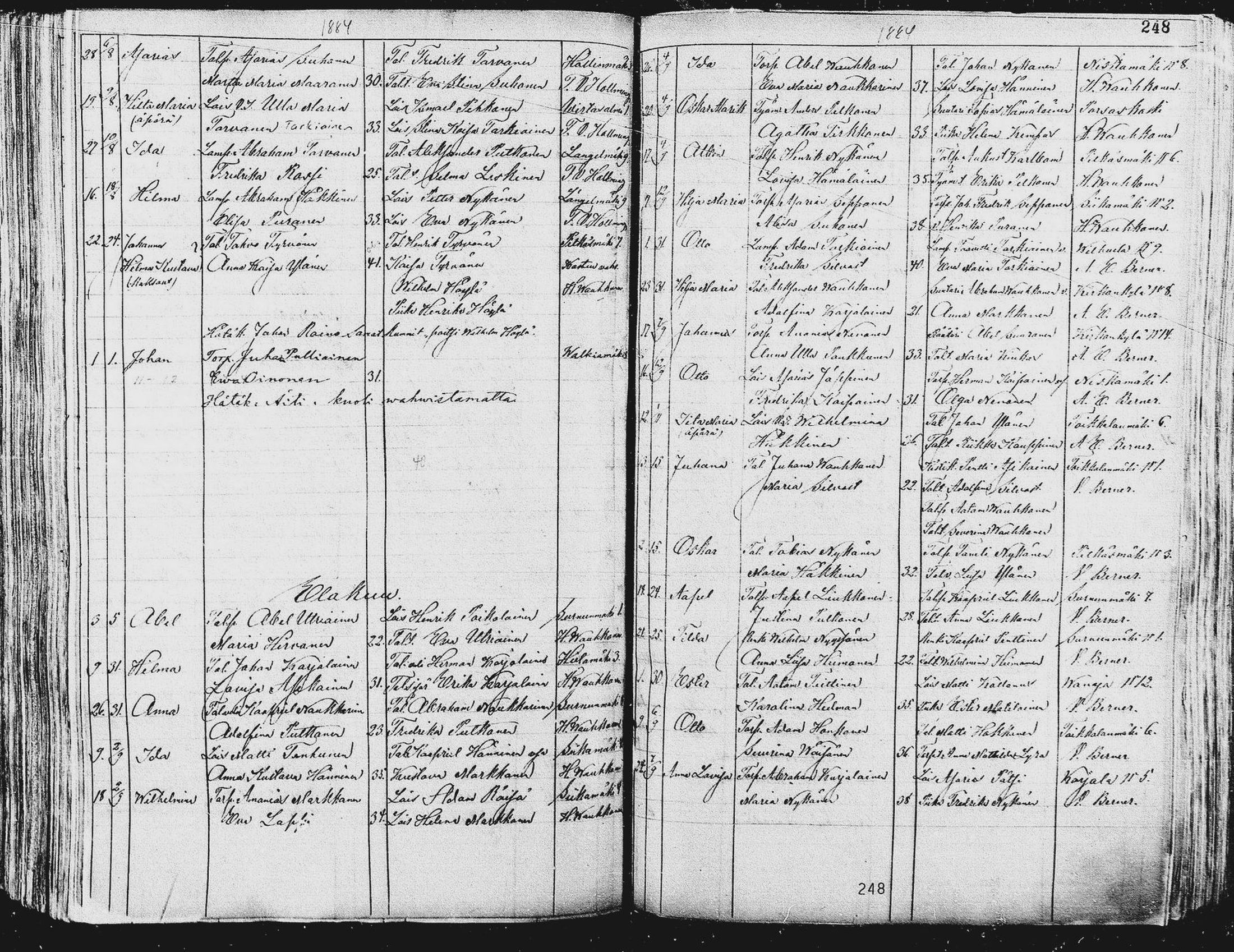 [ ../kirjat/Kirkonkirjat/pieksamaki/syntyneet_1863-1884_msrk_mko12-20/kuvat/249.jpg ]