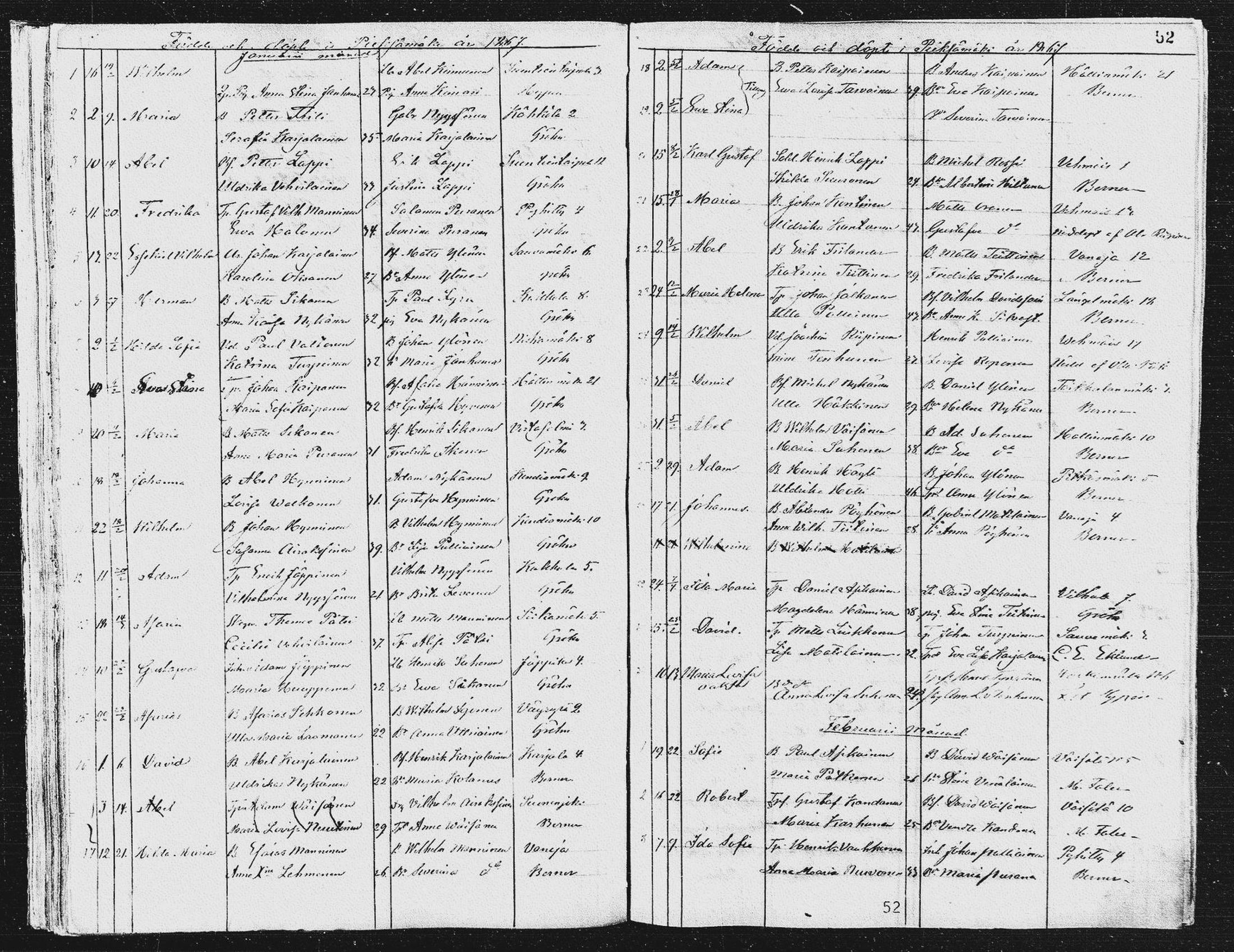 [ ../kirjat/Kirkonkirjat/pieksamaki/syntyneet_1863-1884_msrk_mko12-20/kuvat/52.jpg ]