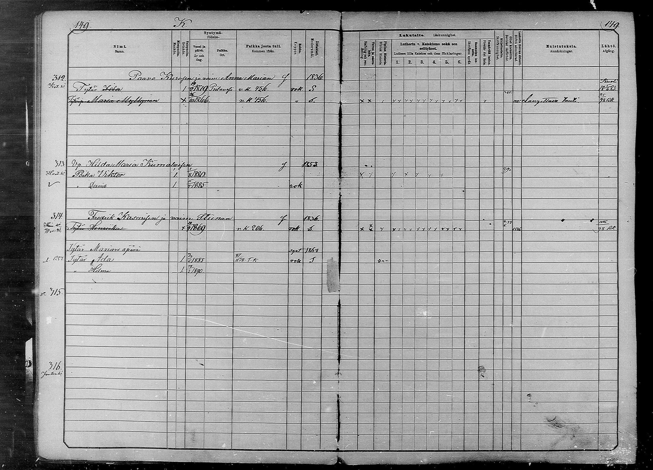 [ ../kirjat/Kirkonkirjat/pielavesi/lastenkirja_1882-1890_mko776-793/kuvat/149.jpg ]