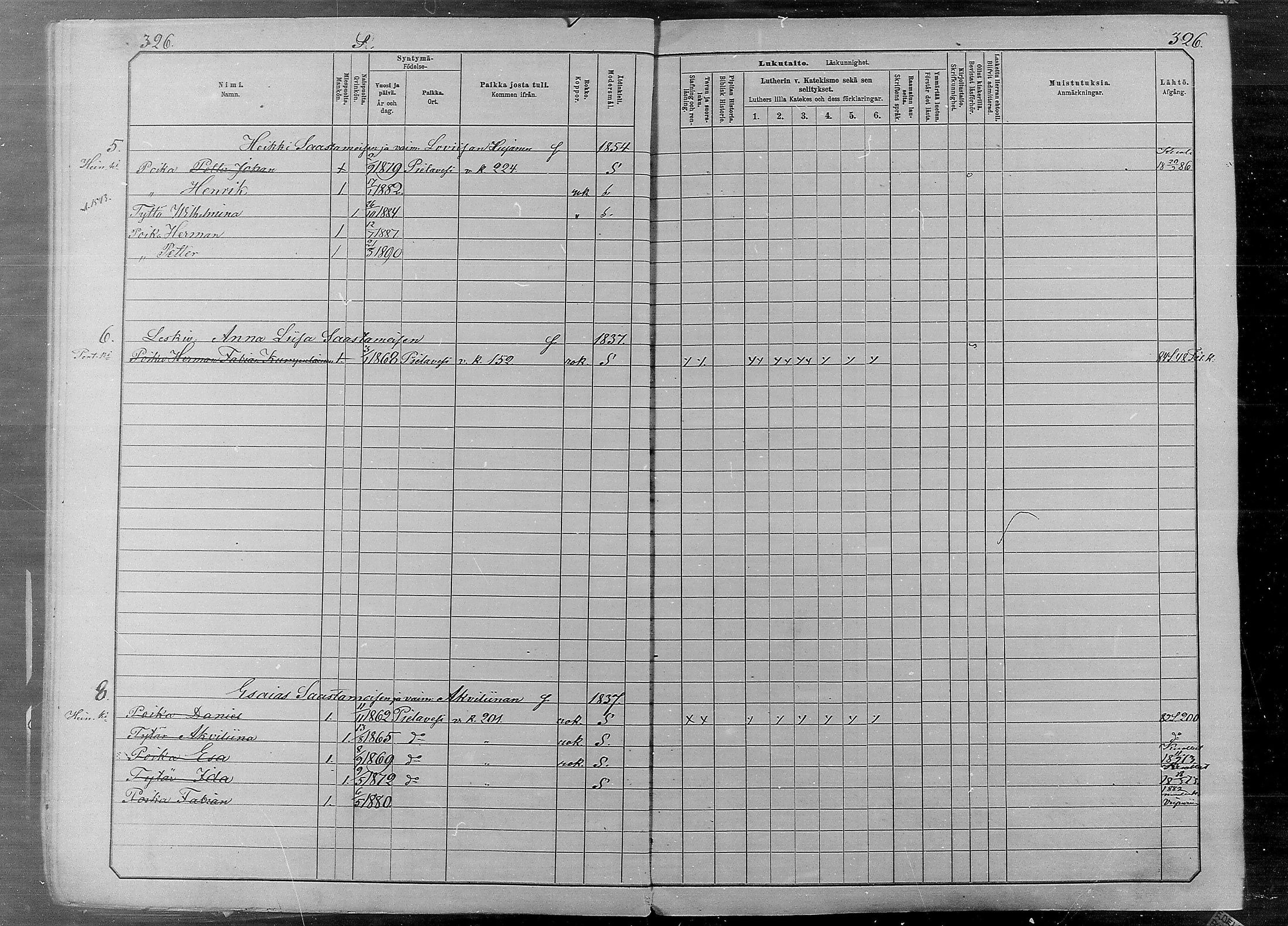 [ ../kirjat/Kirkonkirjat/pielavesi/lastenkirja_1882-1890_mko776-793/kuvat/323.jpg ]