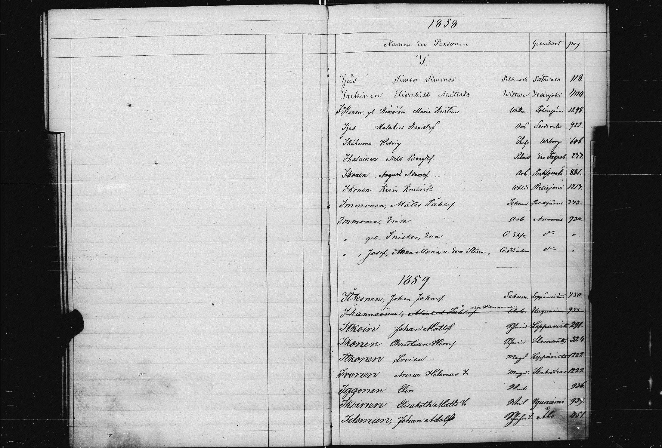 [ ../kirjat/Kirkonkirjat/pietarin_suomalainen_marian_srk/muuttokirjahakemisto_1858-1864_es448/kuvat/31.jpg ]