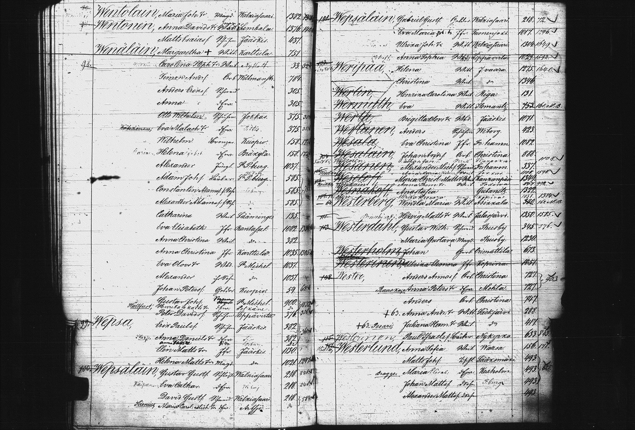 [ ../kirjat/Kirkonkirjat/pietarin_suomalainen_marian_srk/rippikirjahakemisto_1841-1866_es434/kuvat/283.jpg ]