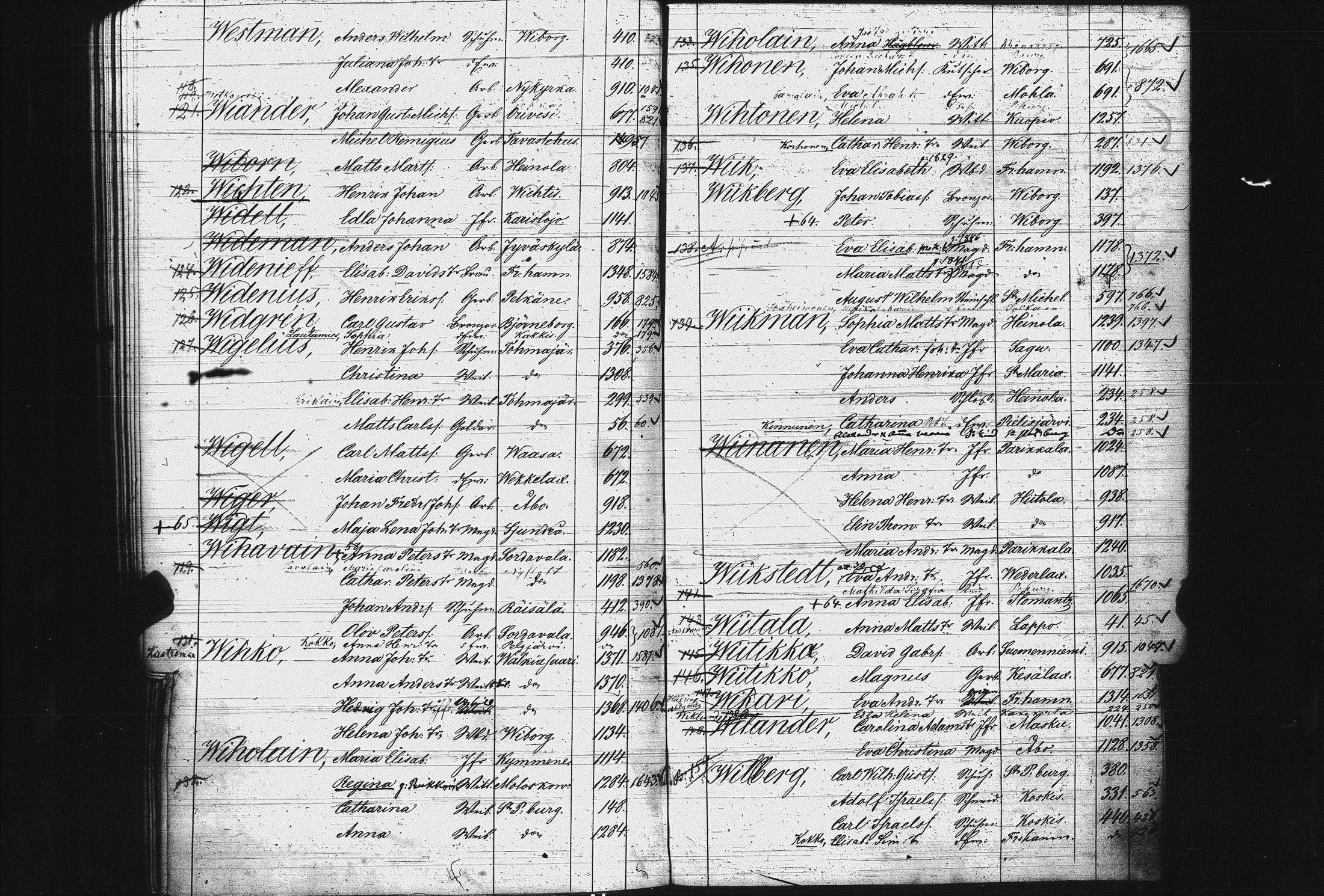 [ ../kirjat/Kirkonkirjat/pietarin_suomalainen_marian_srk/rippikirjahakemisto_1841-1866_es434/kuvat/284.jpg ]