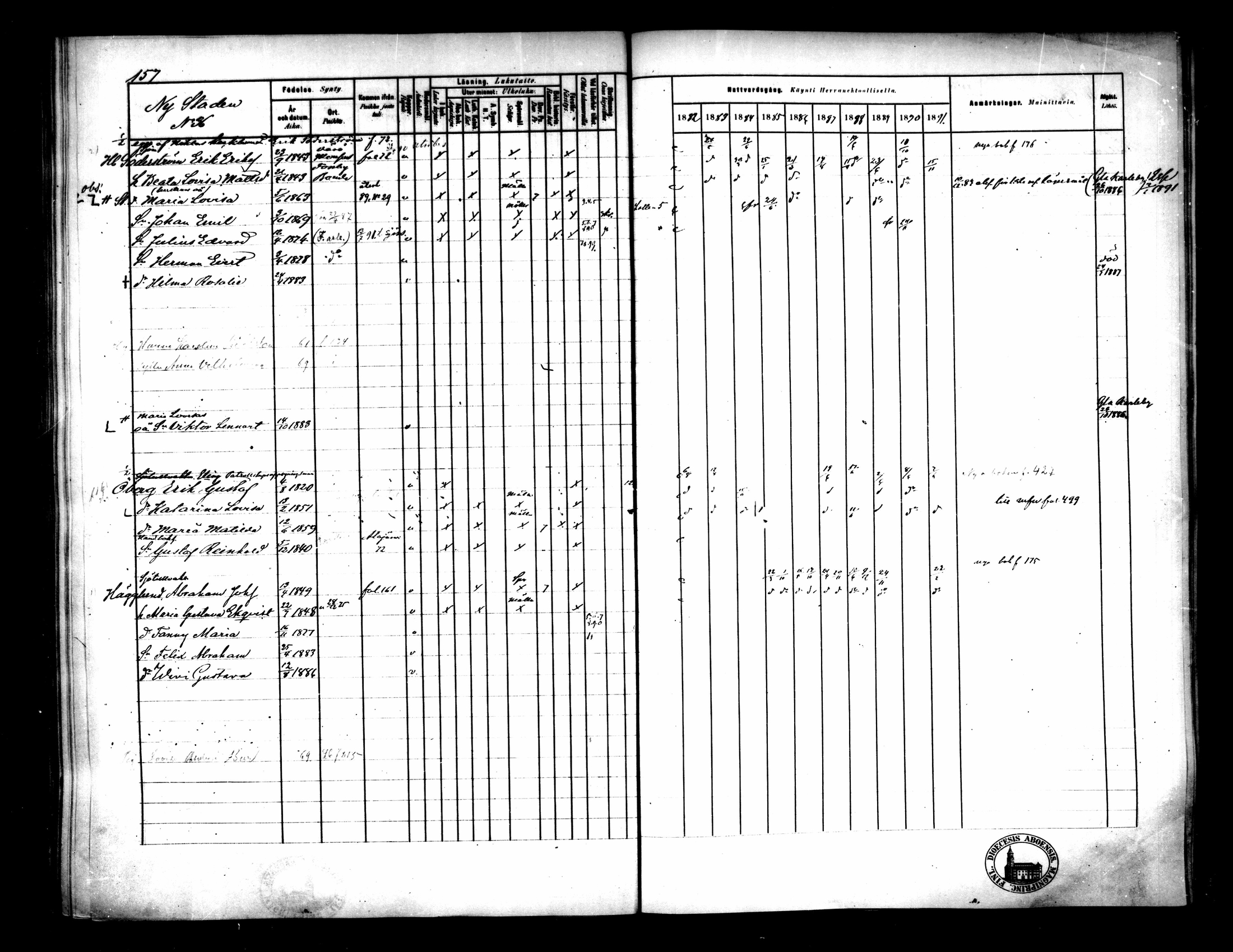 [ ../kirjat/Kirkonkirjat/pietarsaari/rippikirja_1882-1891_mko99-110/kuvat/161.jpg ]