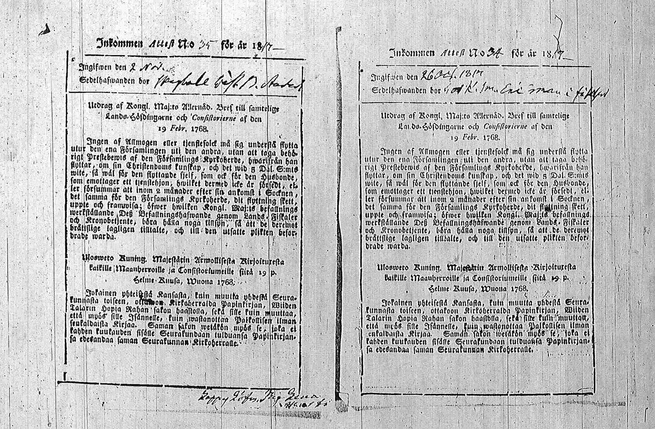 [ ../kirjat/Kirkonkirjat/pohja/muuttokirjoja_1810-1819_es117-118/kuvat/381.jpg ]