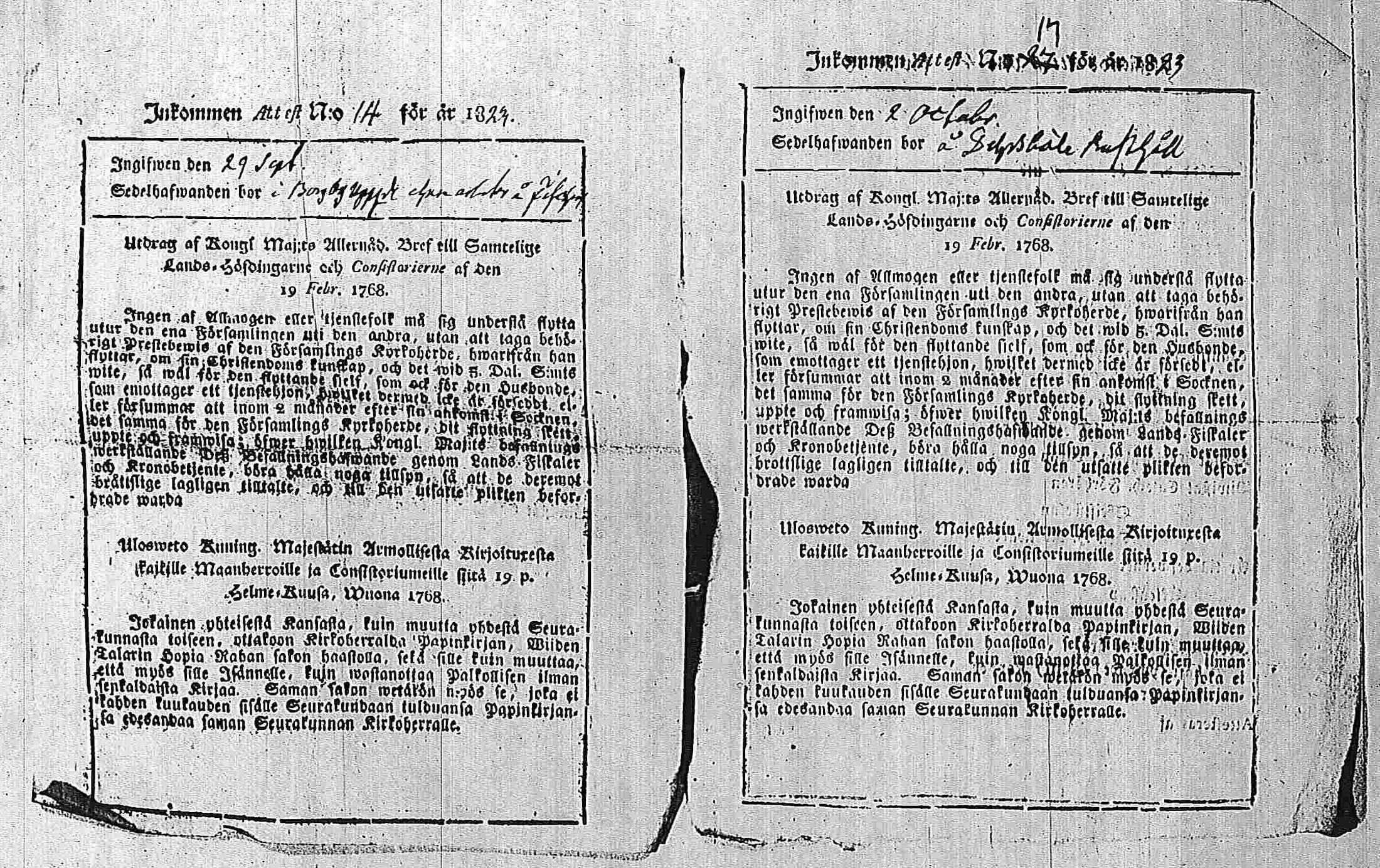 [ ../kirjat/Kirkonkirjat/pohja/muuttokirjoja_1820-1829_es118-119/kuvat/291.jpg ]