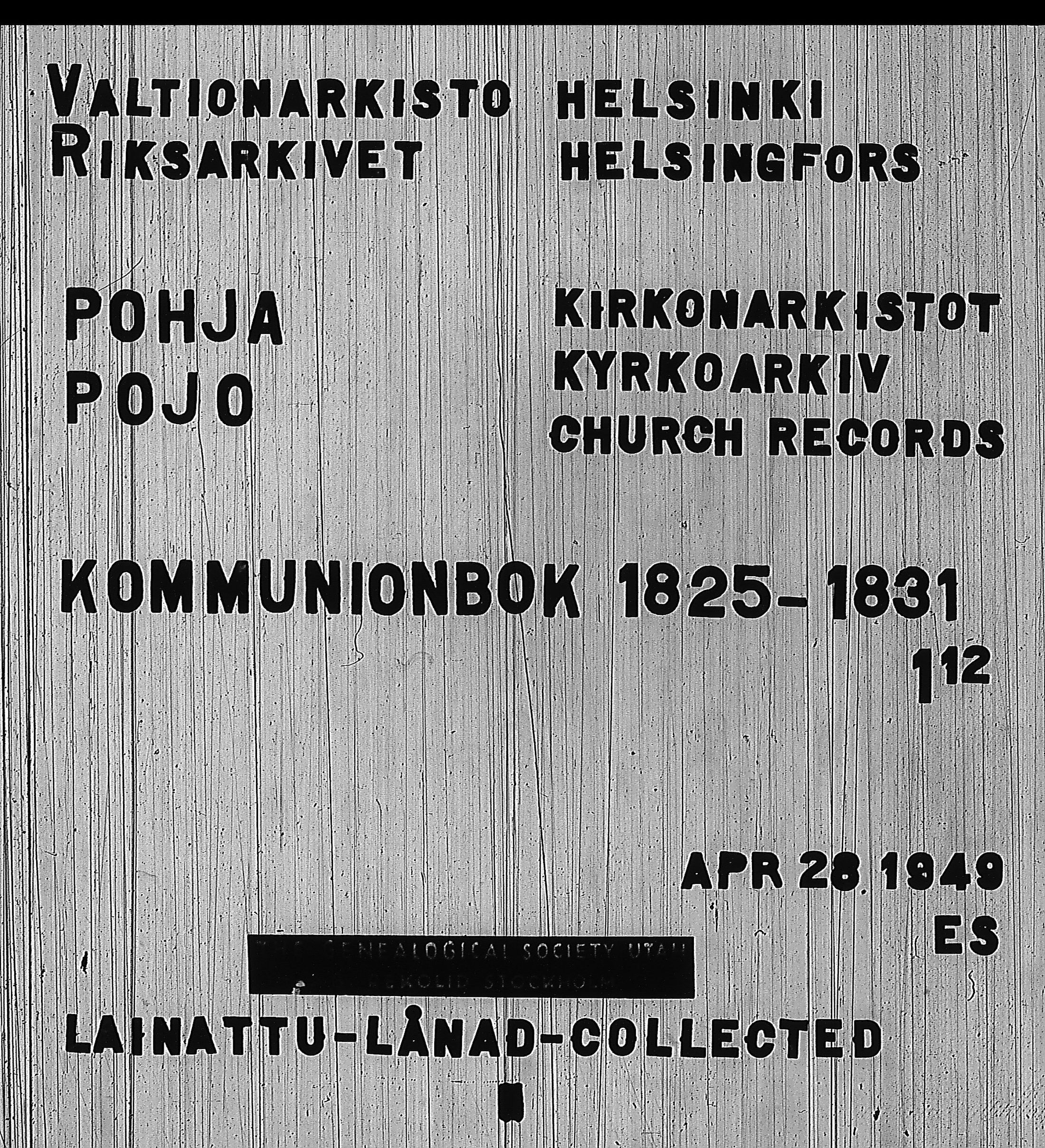 [ ../kirjat/Kirkonkirjat/pohja/rippikirja_1825-1831_es113/kuvat/1.jpg ]