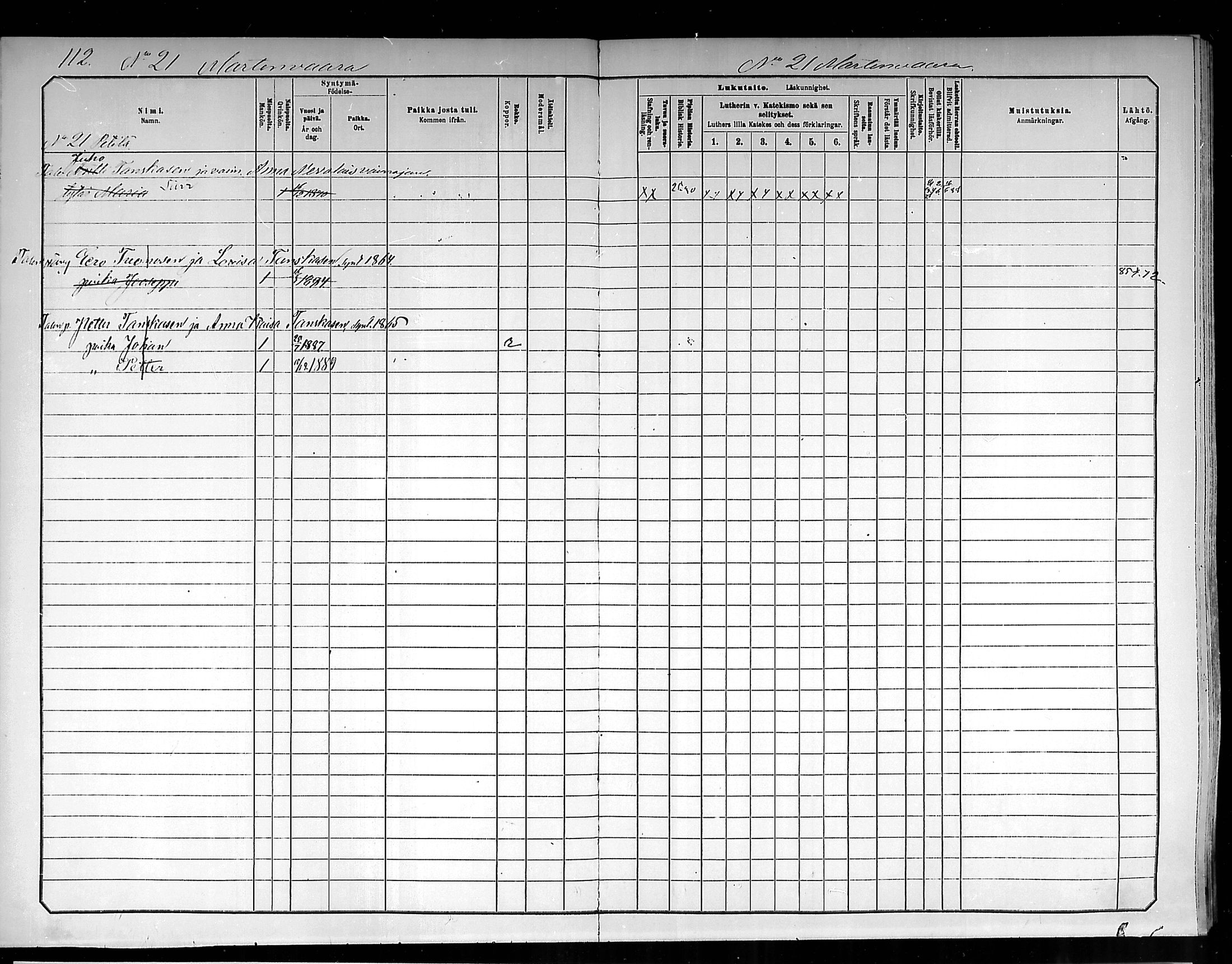 [ ../kirjat/Kirkonkirjat/polvijarvi/lastenkirja_1881-1891_mko294-305/kuvat/95.jpg ]