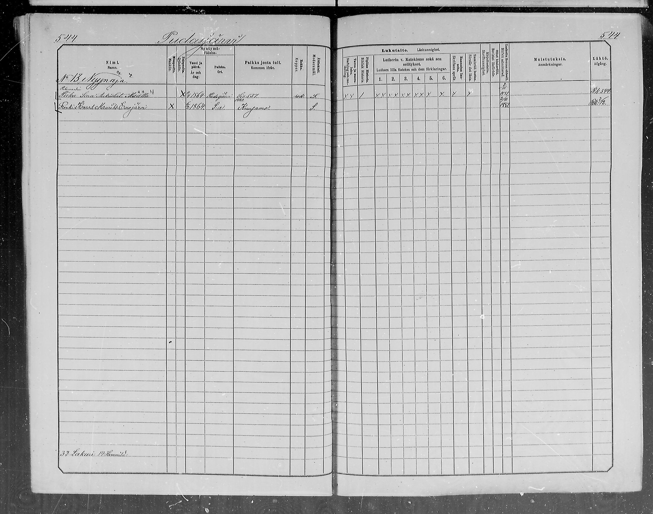 [ ../kirjat/Kirkonkirjat/pudasjarvi/lastenkirja_1881-1890_mko495-504/kuvat/120.jpg ]