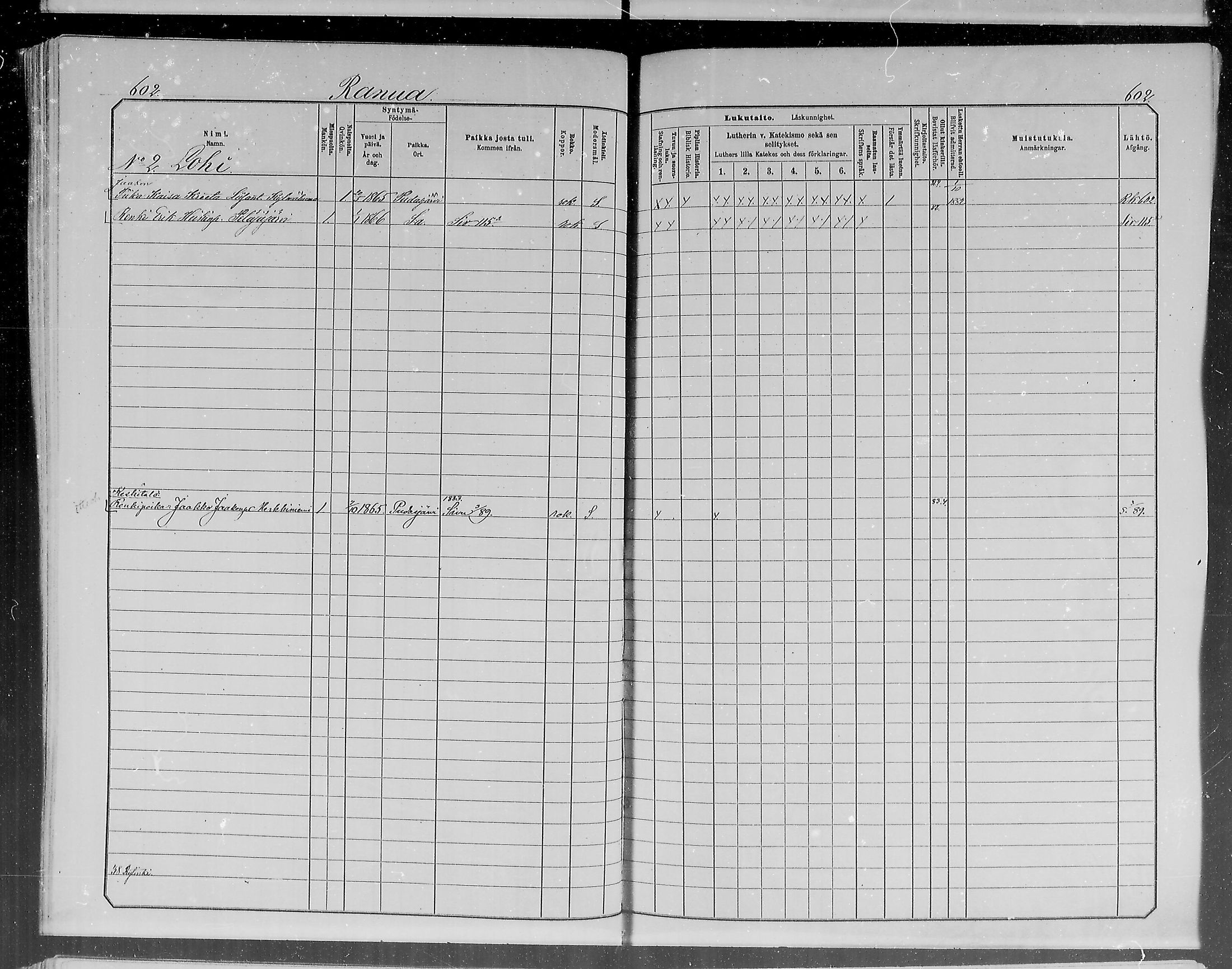 [ ../kirjat/Kirkonkirjat/pudasjarvi/lastenkirja_1881-1890_mko495-504/kuvat/168.jpg ]