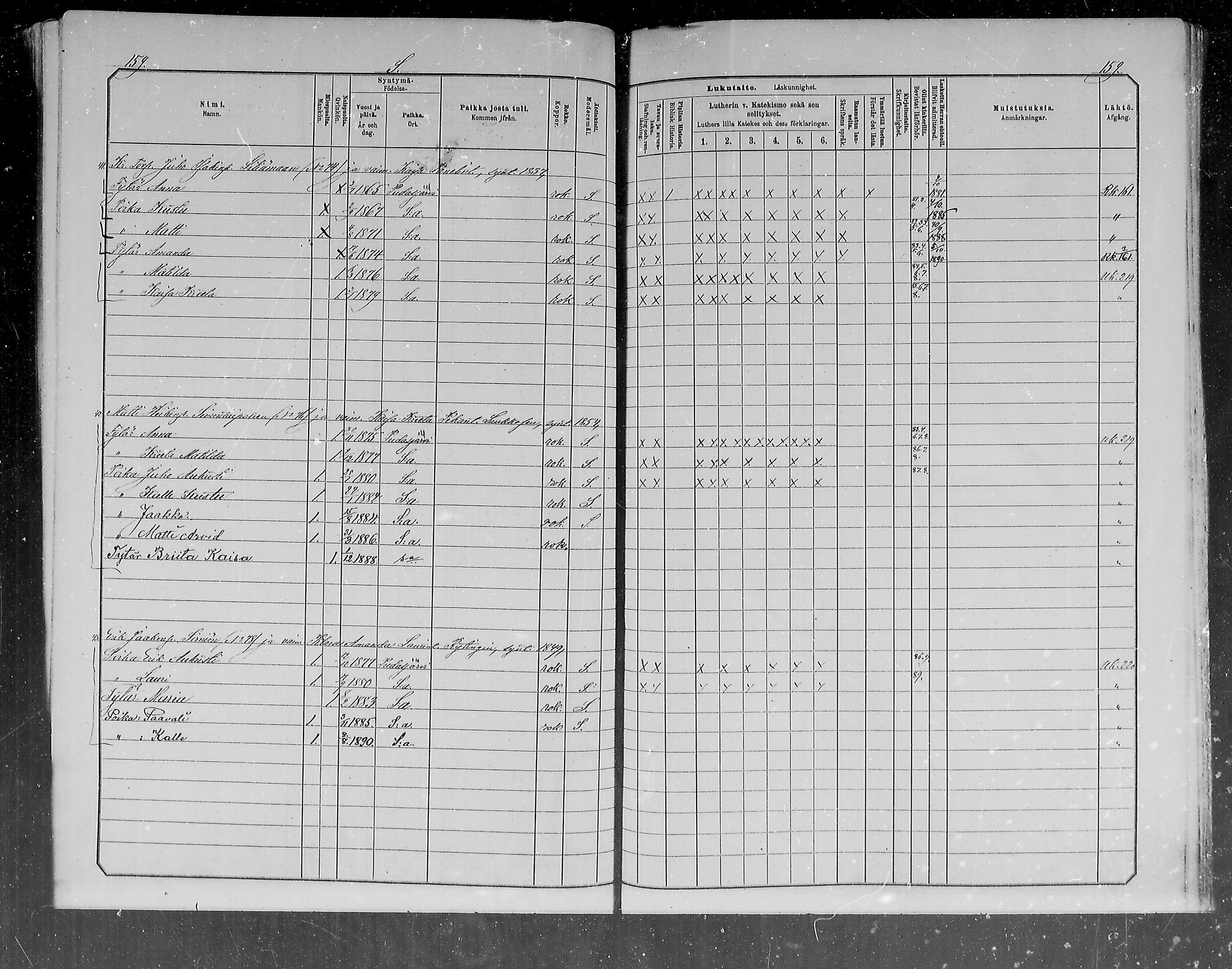 [ ../kirjat/Kirkonkirjat/pudasjarvi/lastenkirja_1881-1890_mko505-511/kuvat/149.jpg ]