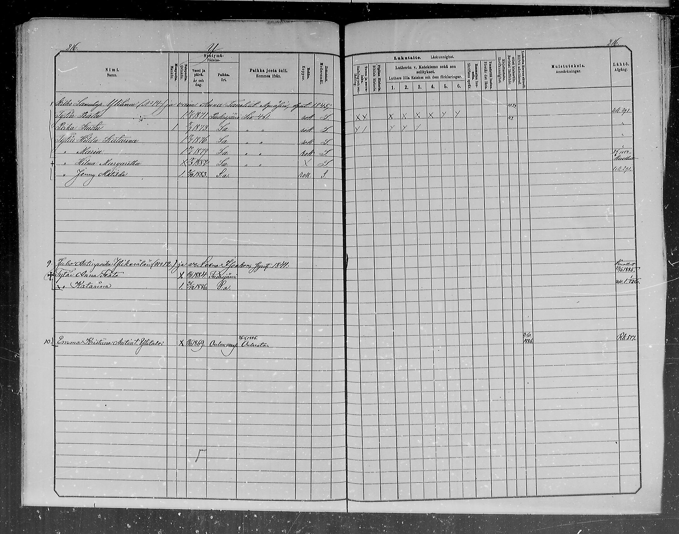 [ ../kirjat/Kirkonkirjat/pudasjarvi/lastenkirja_1881-1890_mko505-511/kuvat/198.jpg ]
