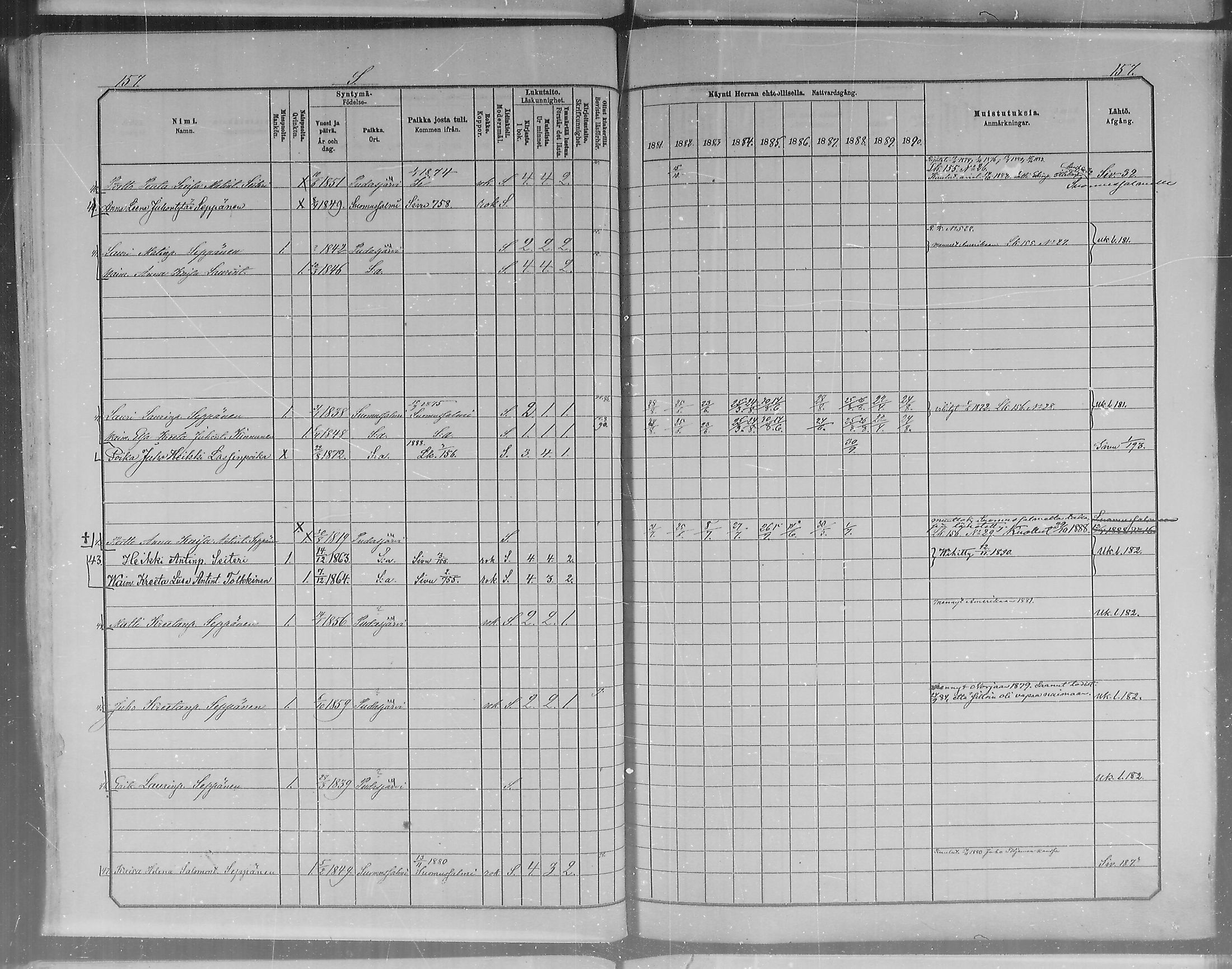[ ../kirjat/Kirkonkirjat/pudasjarvi/rippikirja_1881-1890_mko71-77/kuvat/142.jpg ]