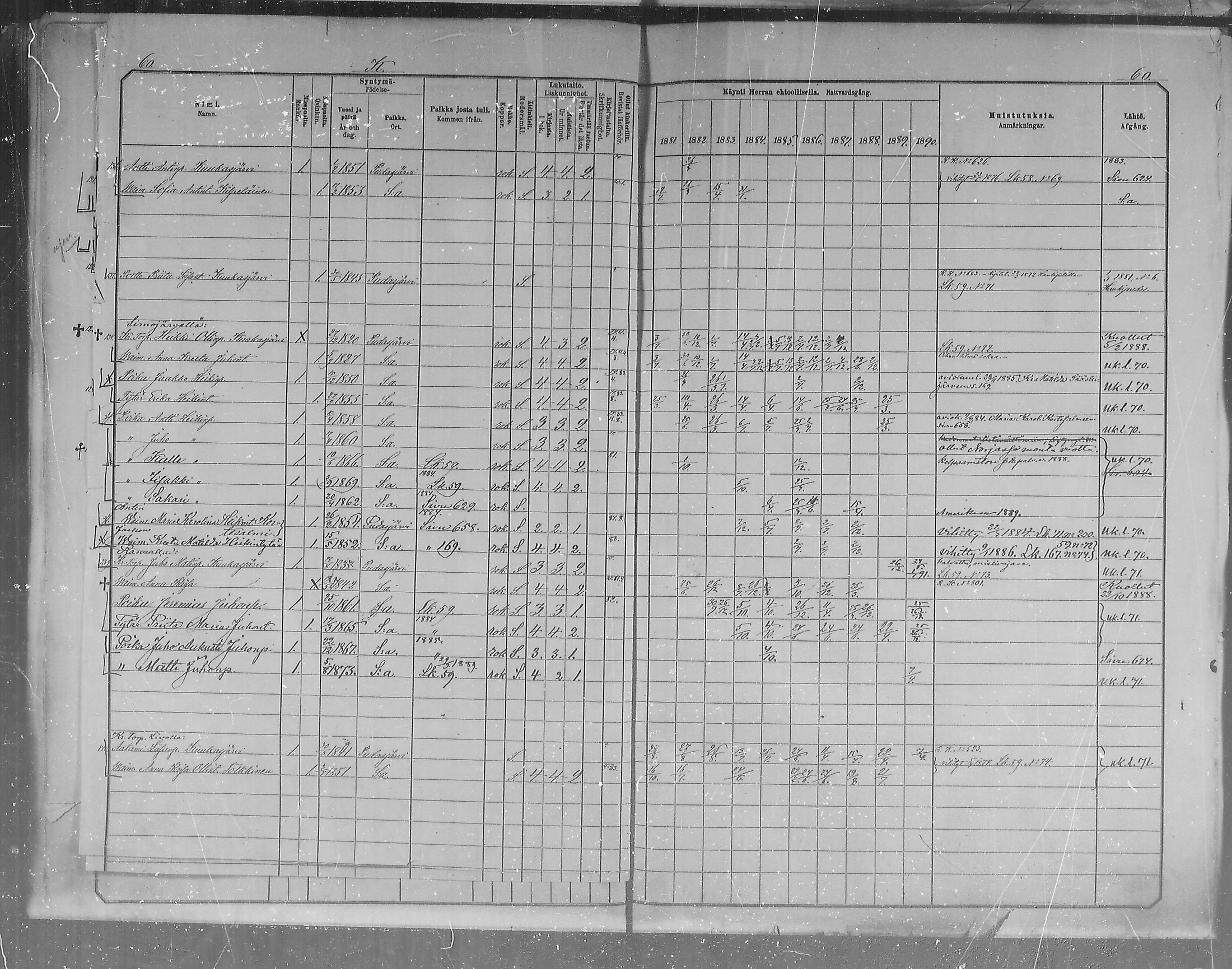 [ ../kirjat/Kirkonkirjat/pudasjarvi/rippikirja_1881-1890_mko71-77/kuvat/57.jpg ]