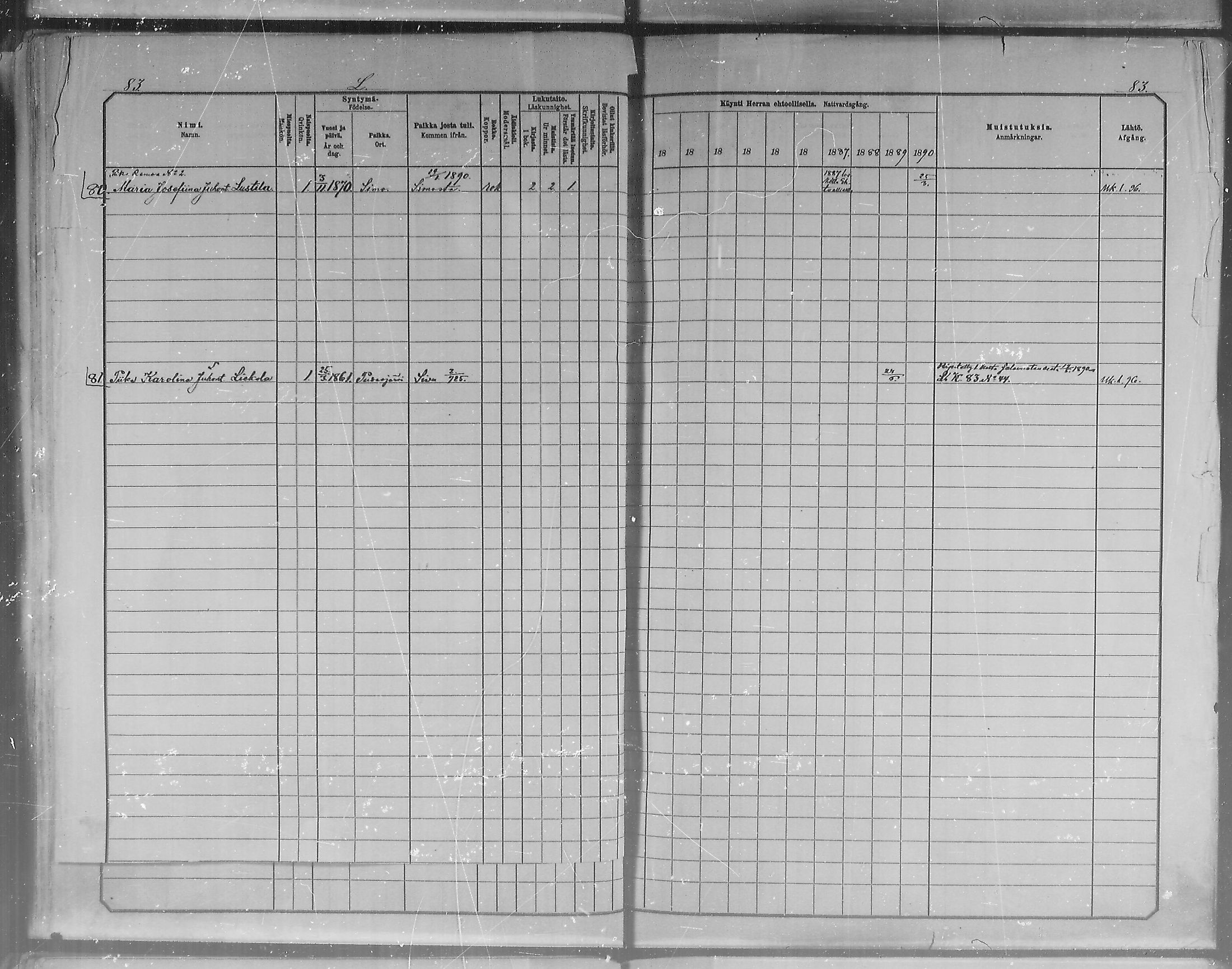 [ ../kirjat/Kirkonkirjat/pudasjarvi/rippikirja_1881-1890_mko71-77/kuvat/80.jpg ]