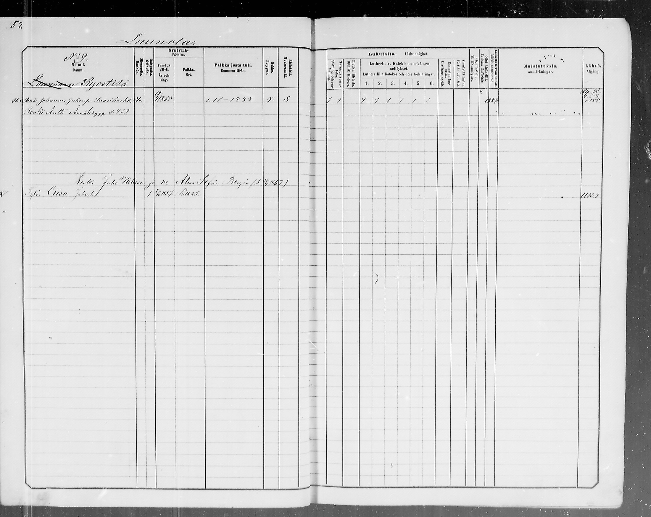 [ ../kirjat/Kirkonkirjat/pulkkila/lastenkirja_1881-1890_mko5-19/kuvat/53.jpg ]