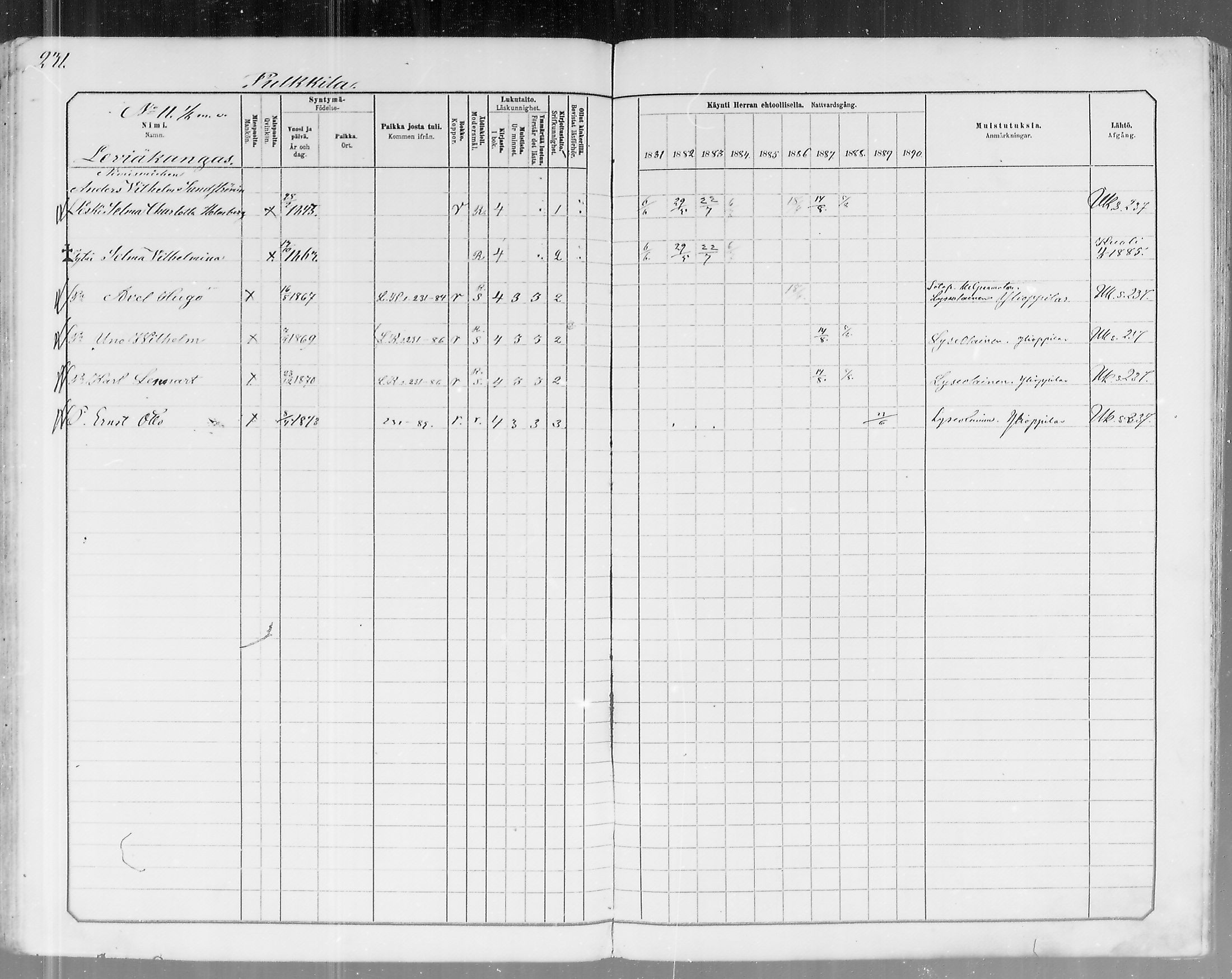 [ ../kirjat/Kirkonkirjat/pulkkila/rippikirja_1881-1890_mko131-145/kuvat/229.jpg ]