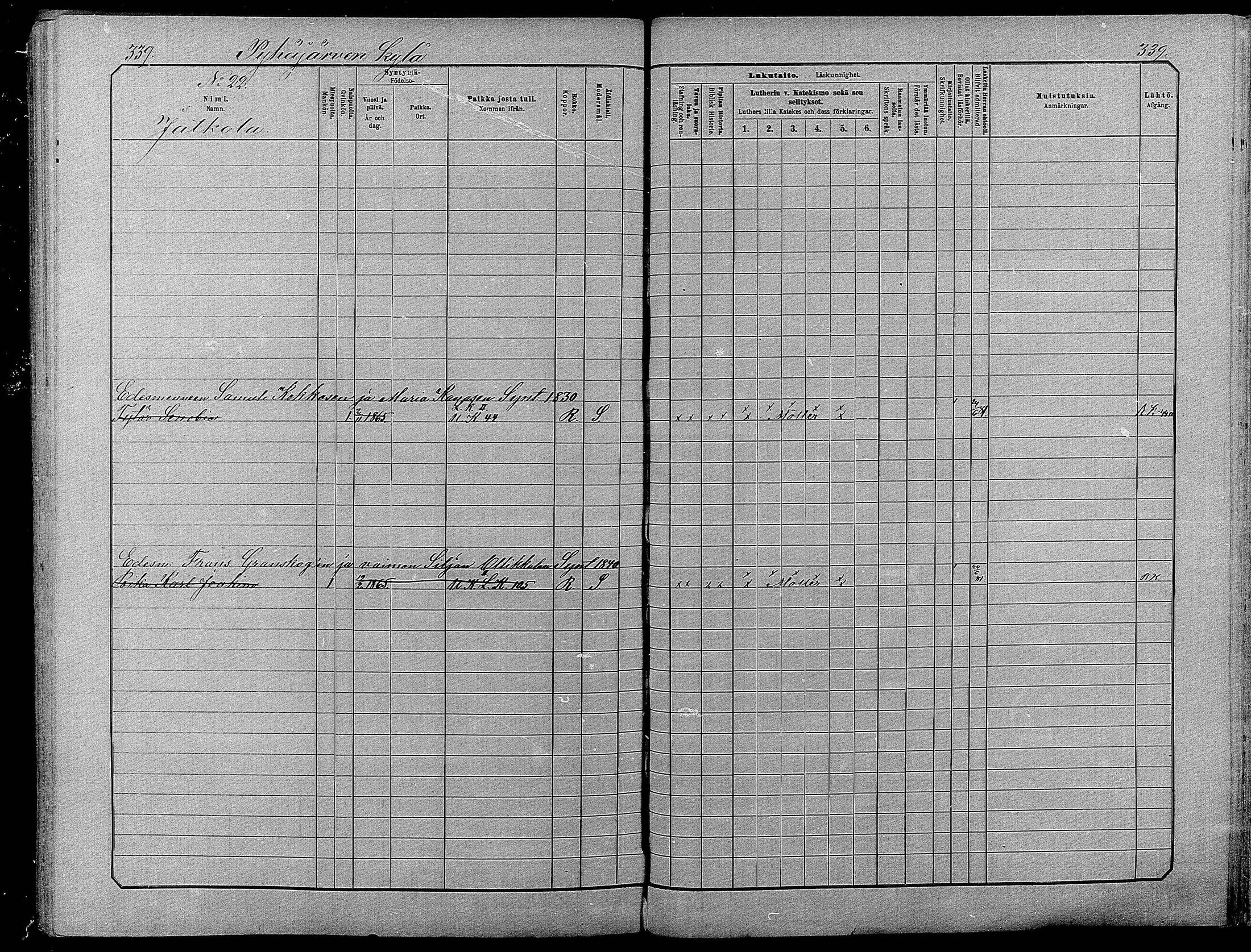 [ ../kirjat/Kirkonkirjat/pyhajarvi/lastenkirja_1881-1890_mko79-93/kuvat/333.jpg ]