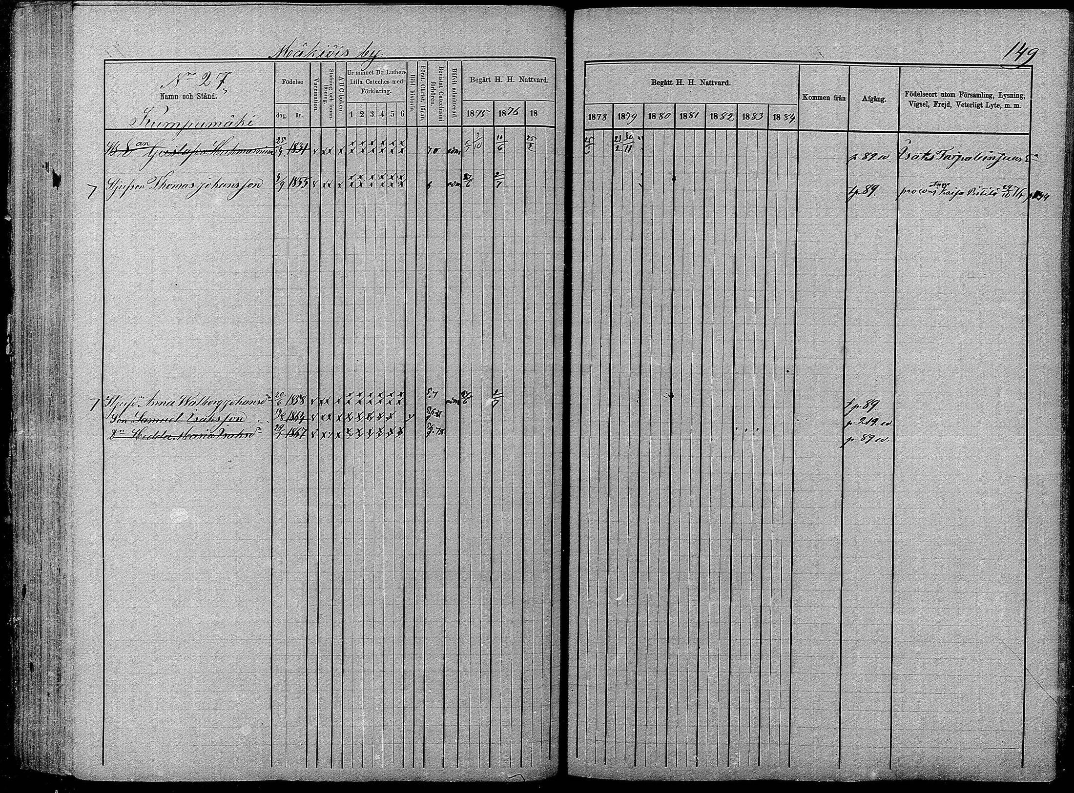 [ ../kirjat/Kirkonkirjat/pyhajarvi/rippikirja_1875-1884_mko40-62/kuvat/147.jpg ]