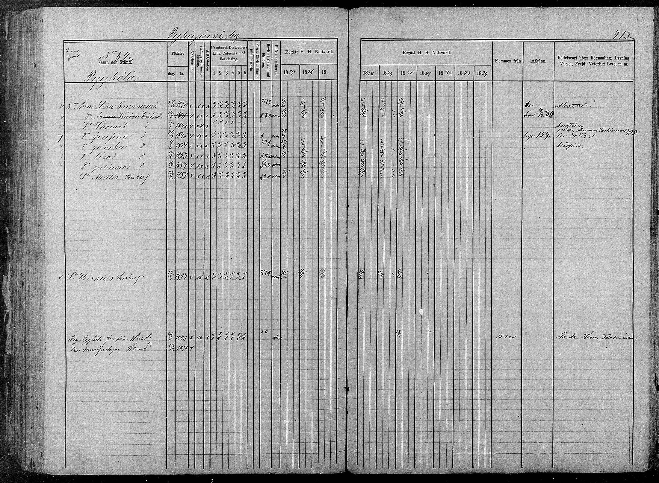 [ ../kirjat/Kirkonkirjat/pyhajarvi/rippikirja_1875-1884_mko40-62/kuvat/409.jpg ]