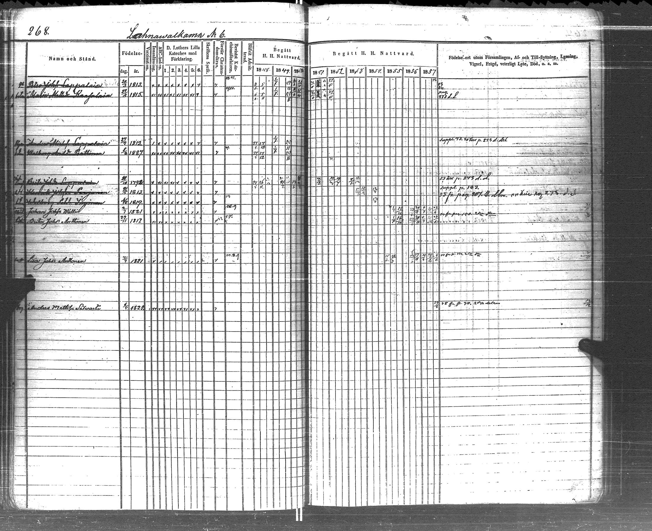 [ ../kirjat/Kirkonkirjat/pyhajarvi_vpl/rippikirja_1848-1858_uk709/kuvat/269.jpg ]