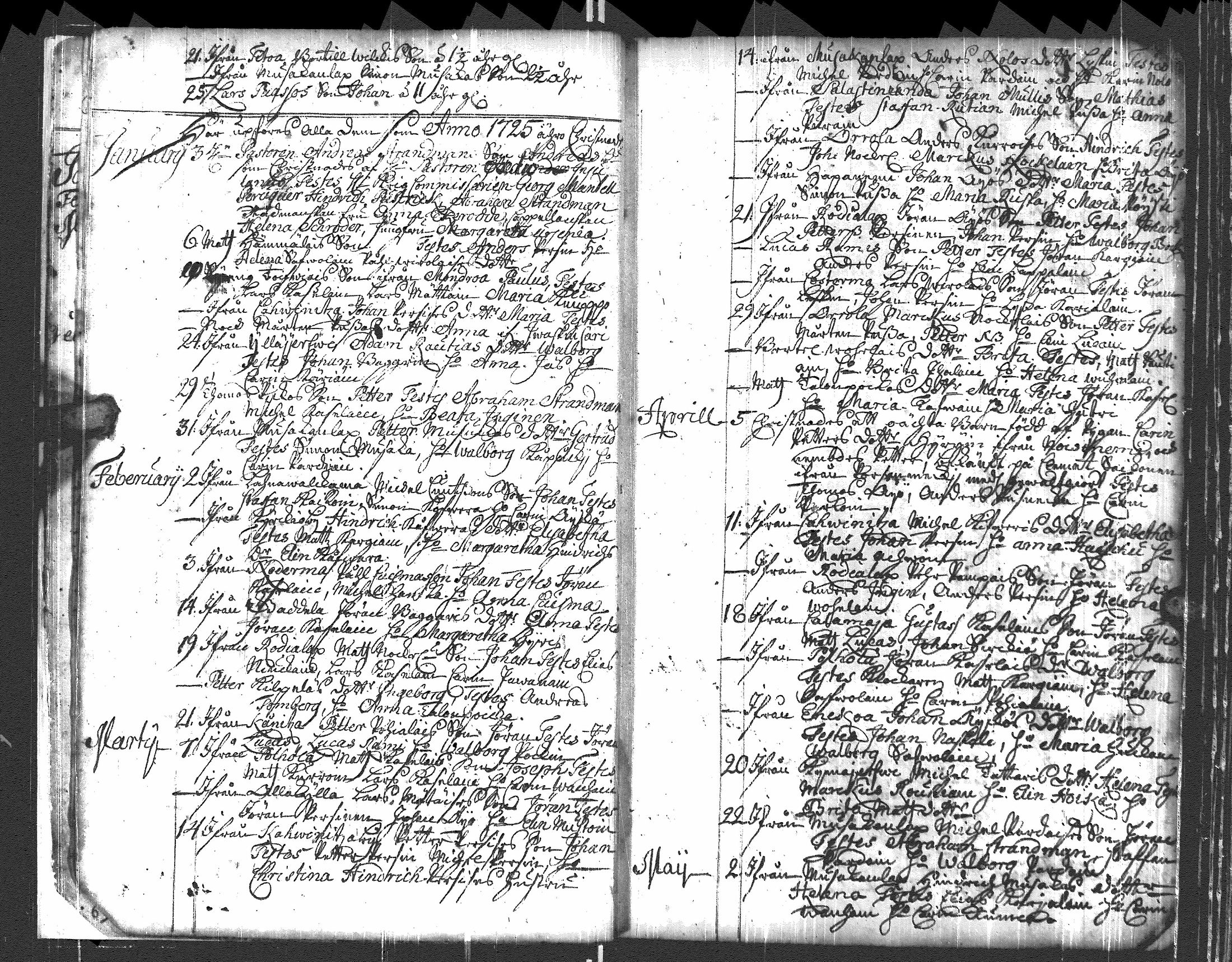 [ ../kirjat/Kirkonkirjat/pyhajarvi_vpl/syntyneet-vihityt-kuolleet_1721-1749_uk712/kuvat/11.jpg ]