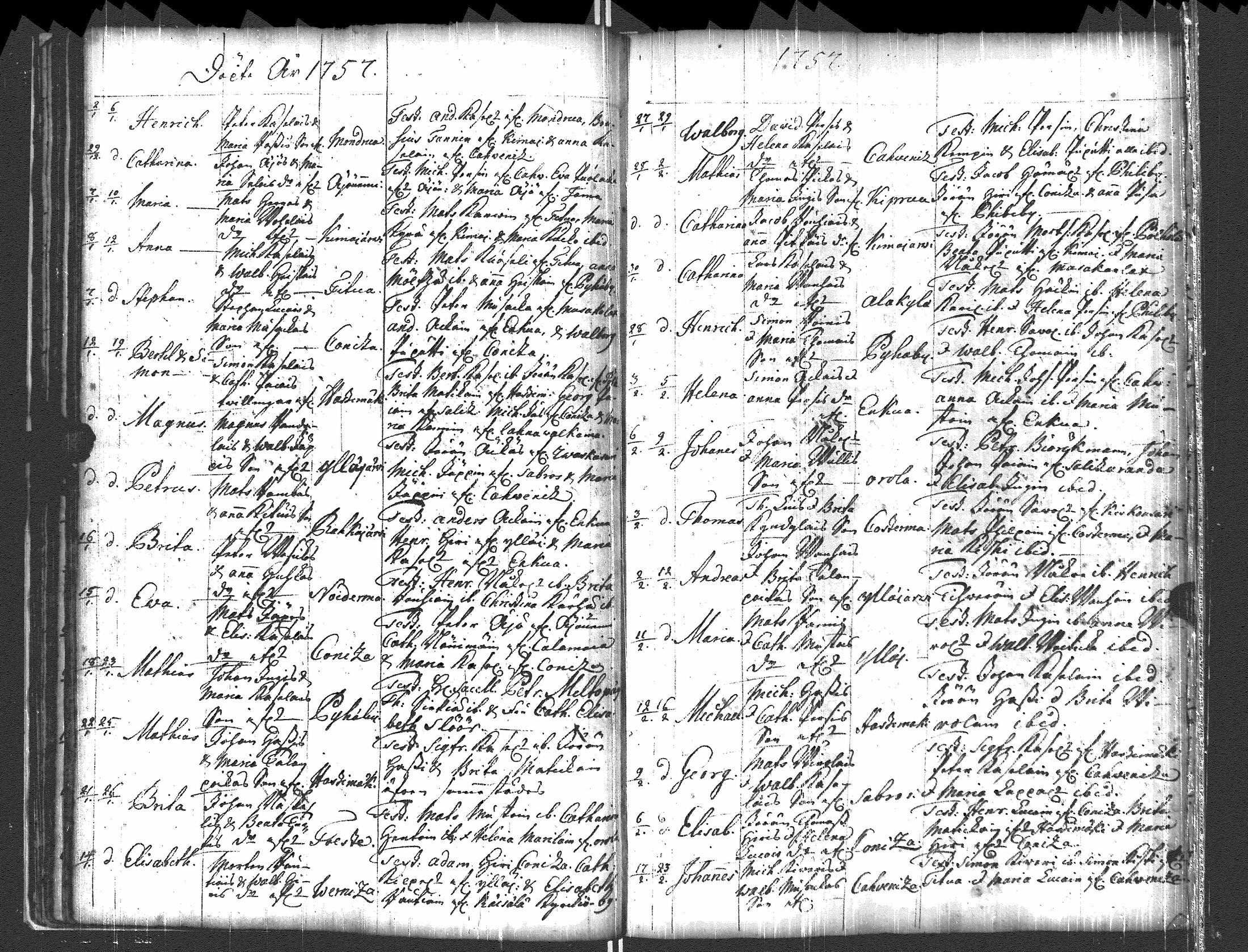 [ ../kirjat/Kirkonkirjat/pyhajarvi_vpl/syntyneet-vihityt-kuolleet_1750-1770_uk712/kuvat/36.jpg ]