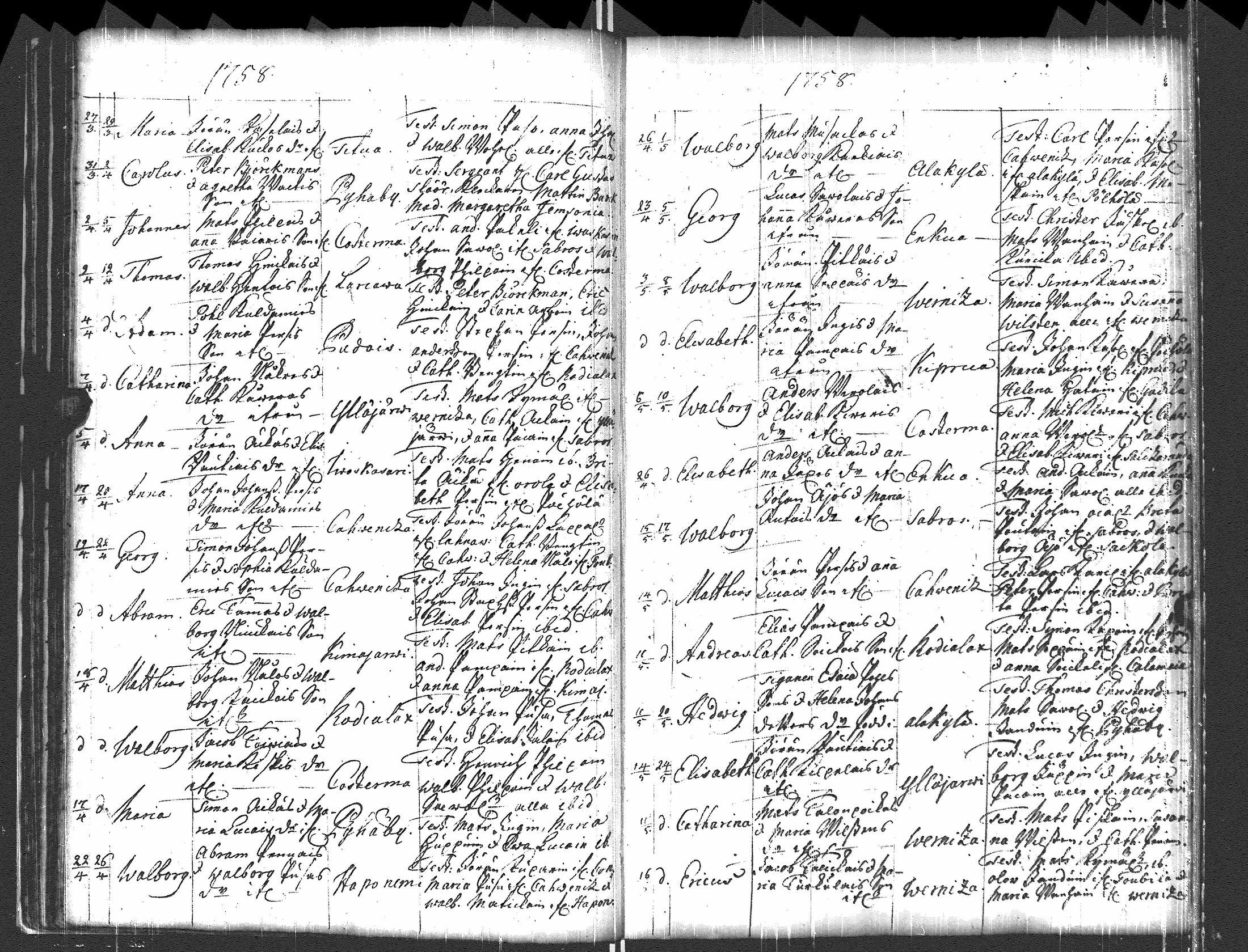[ ../kirjat/Kirkonkirjat/pyhajarvi_vpl/syntyneet-vihityt-kuolleet_1750-1770_uk712/kuvat/44.jpg ]