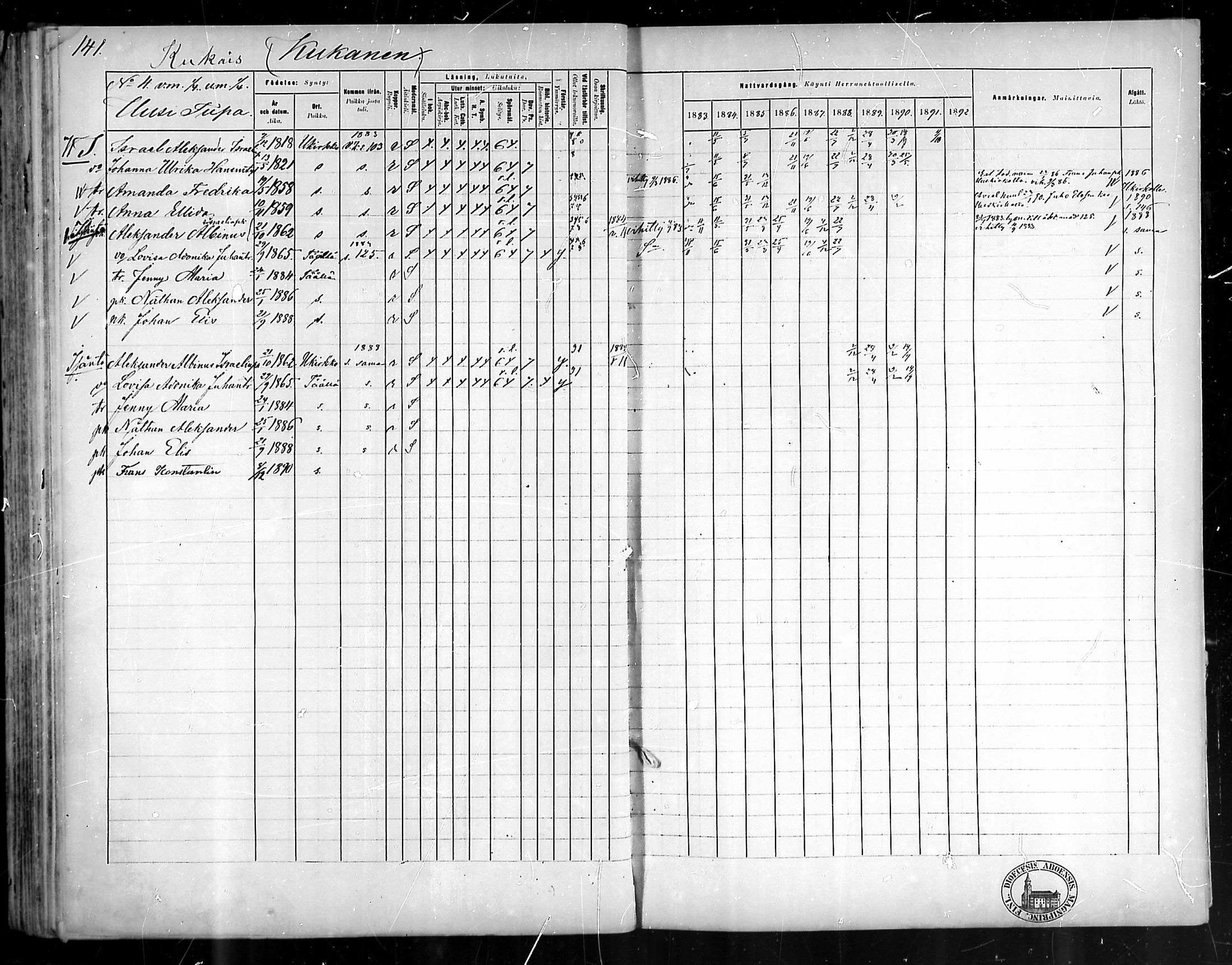 [ ../kirjat/Kirkonkirjat/pyhamaa/rippikirja_1883-1891_mko11-19/kuvat/132.jpg ]